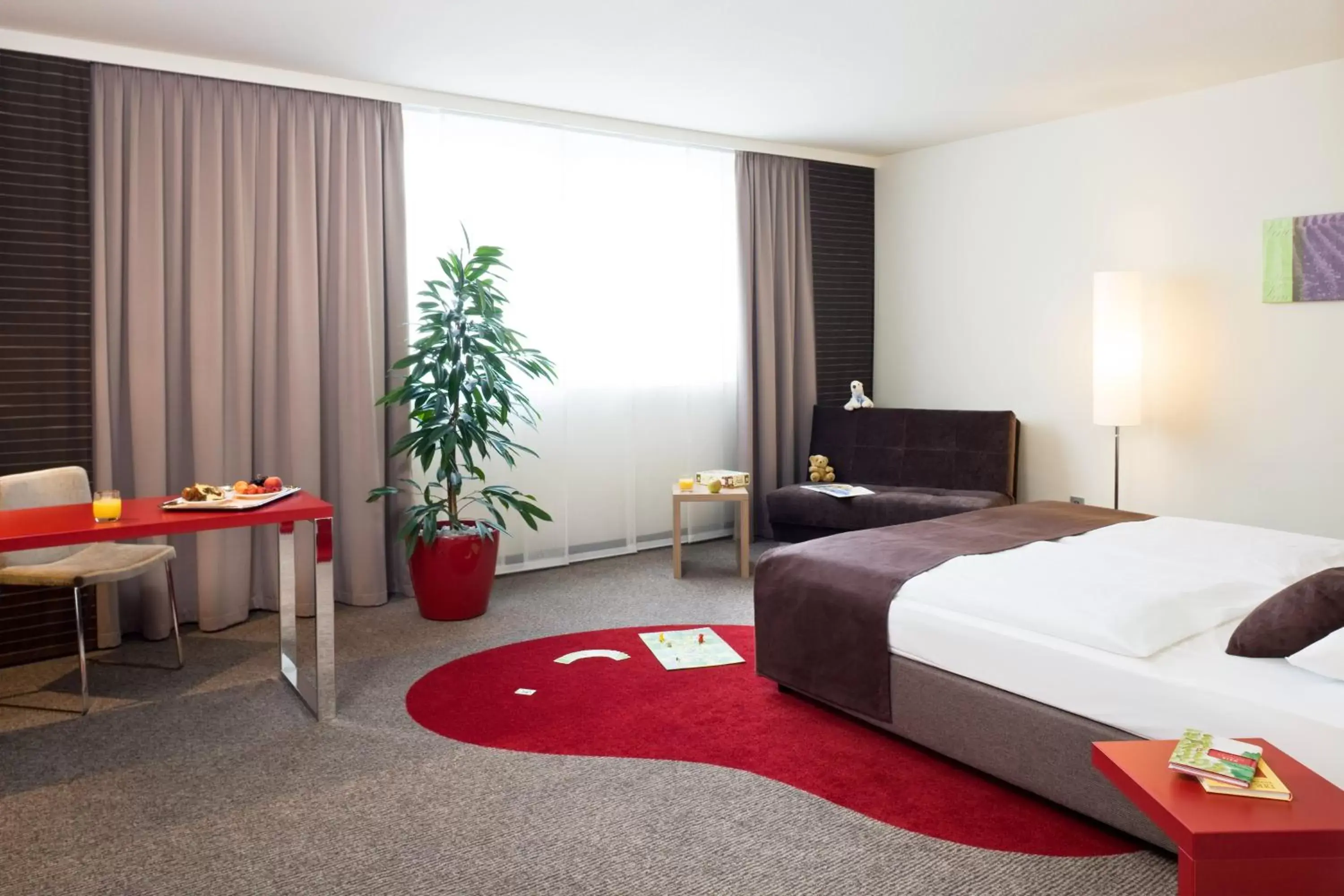 Bed in Mercure Hotel Stuttgart Airport Messe