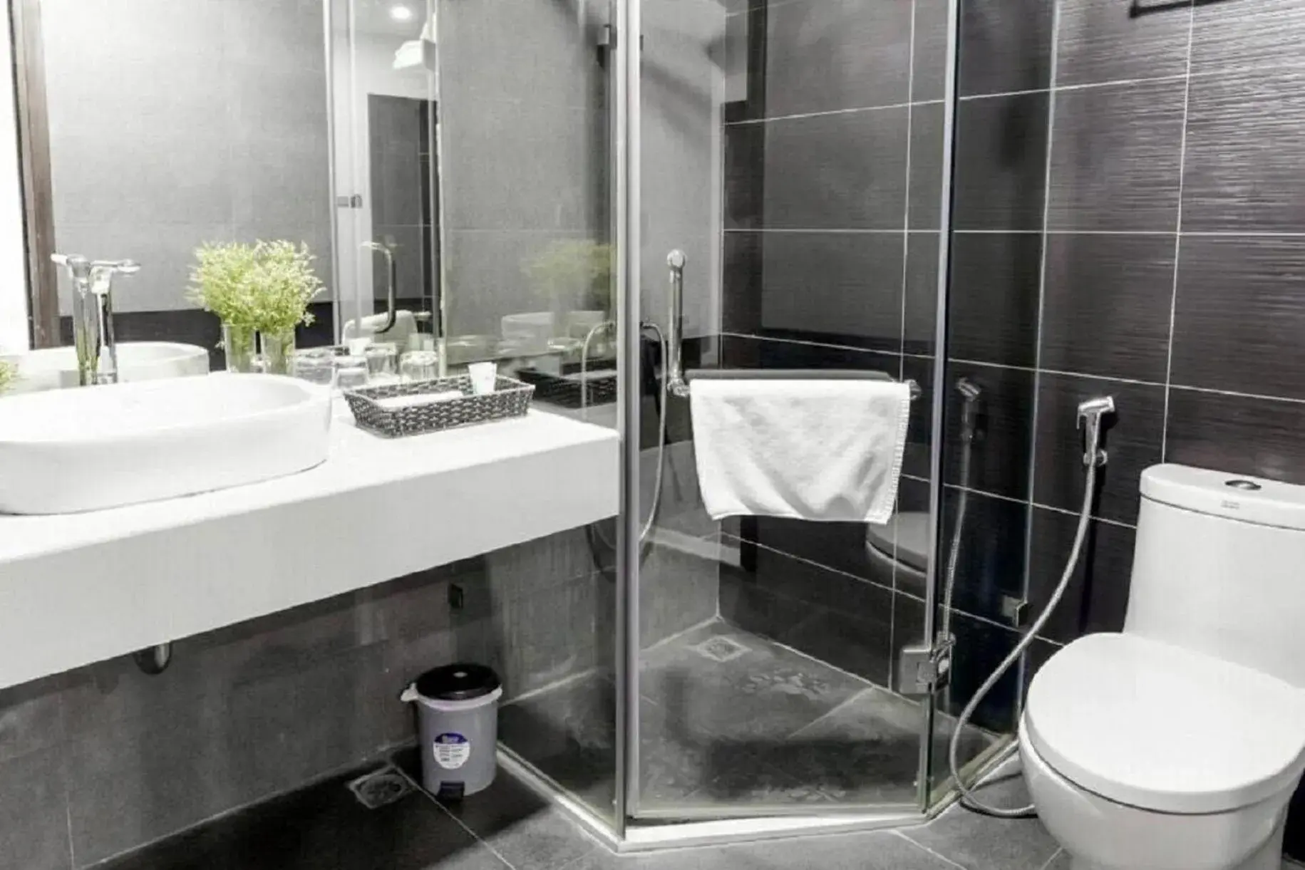 Bathroom in Tryst Hotel