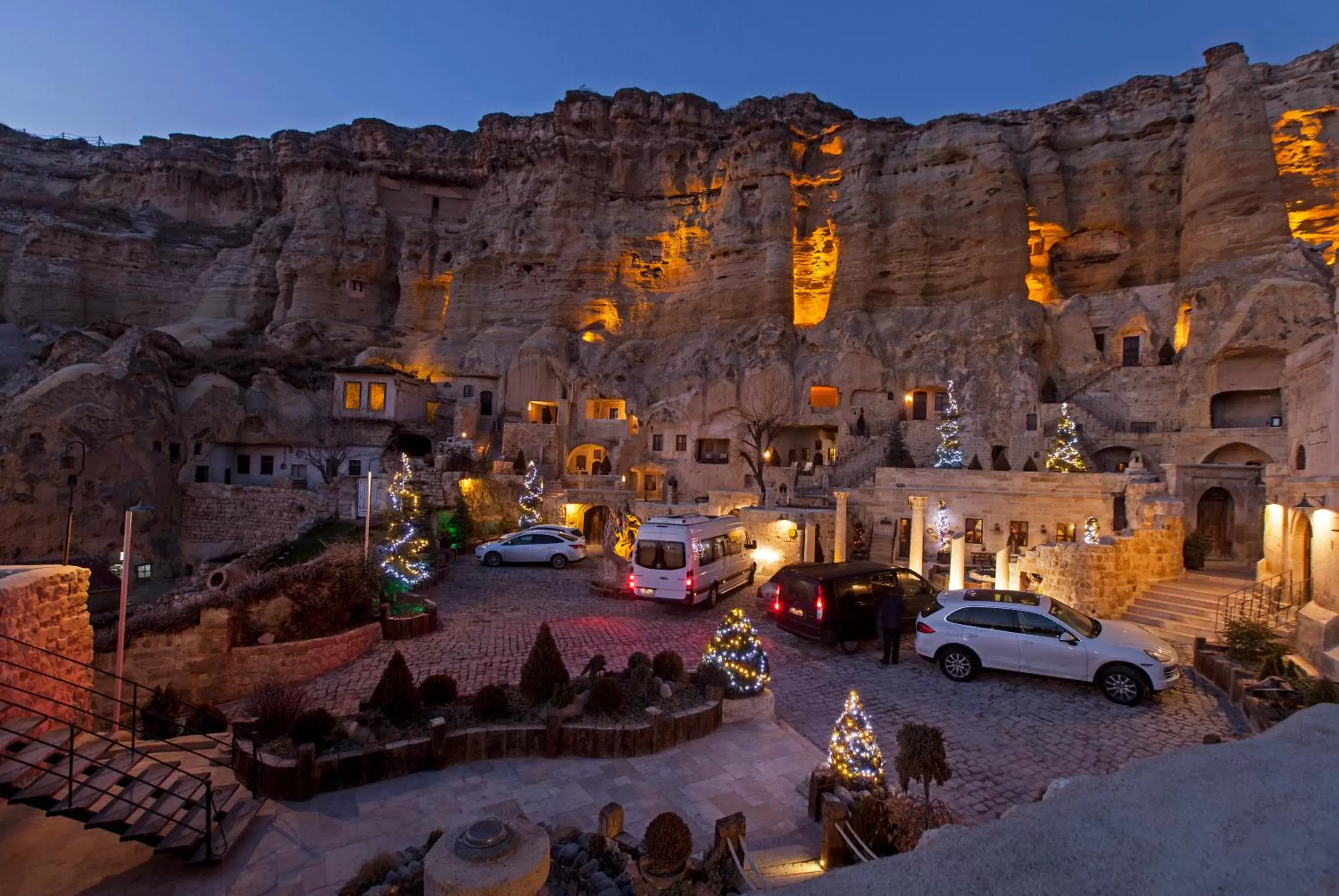 Facade/entrance in Yunak Evleri Cappadocia