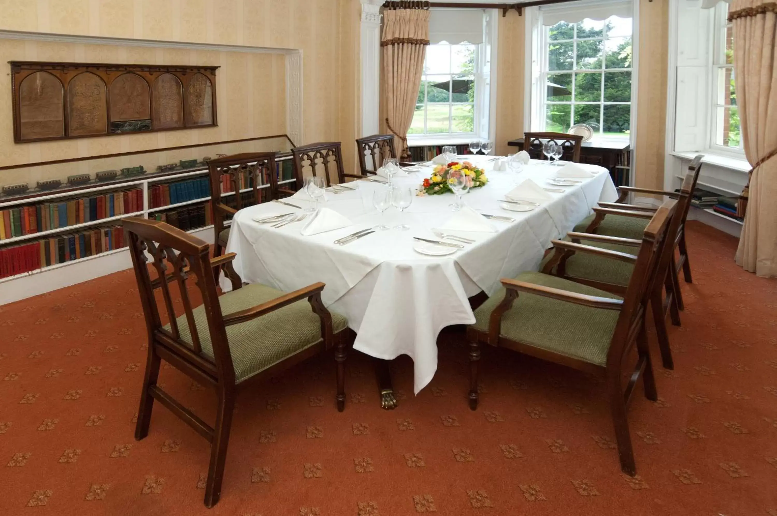 Dining area, Restaurant/Places to Eat in Flitwick Manor Hotel, BW Premier Collection