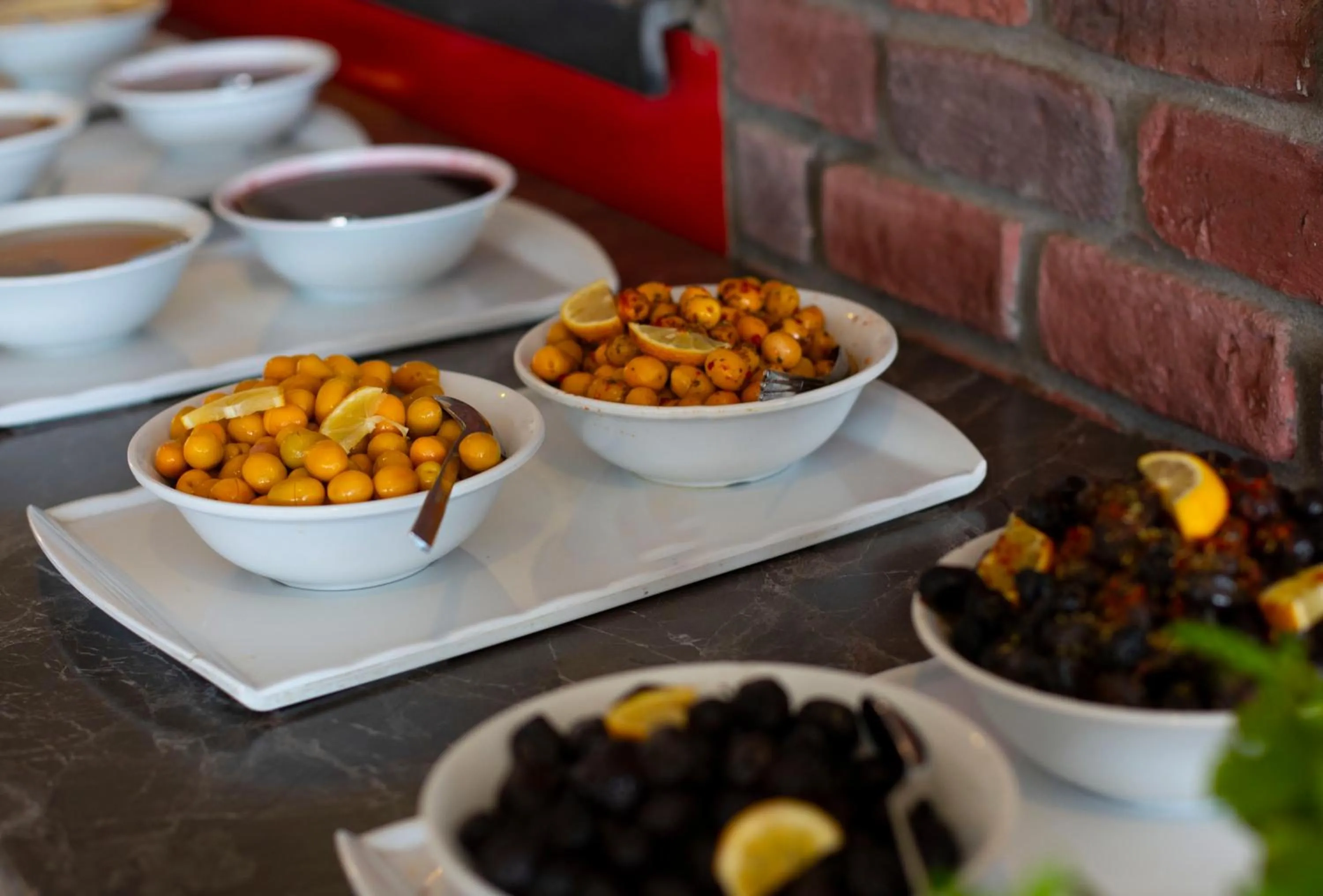 Food in Kristal Beach Hotel