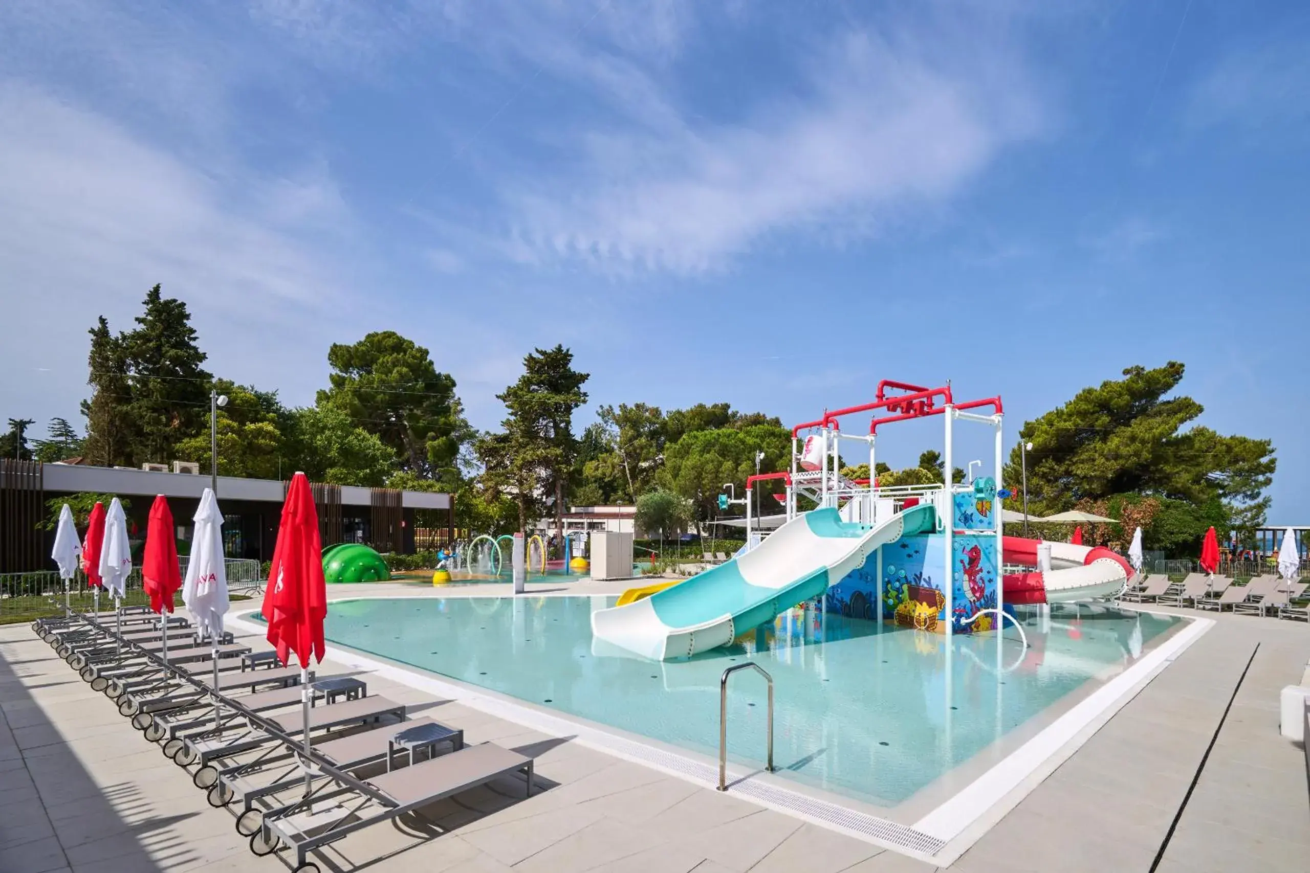 Swimming pool, Water Park in Residence Umag Plava Laguna