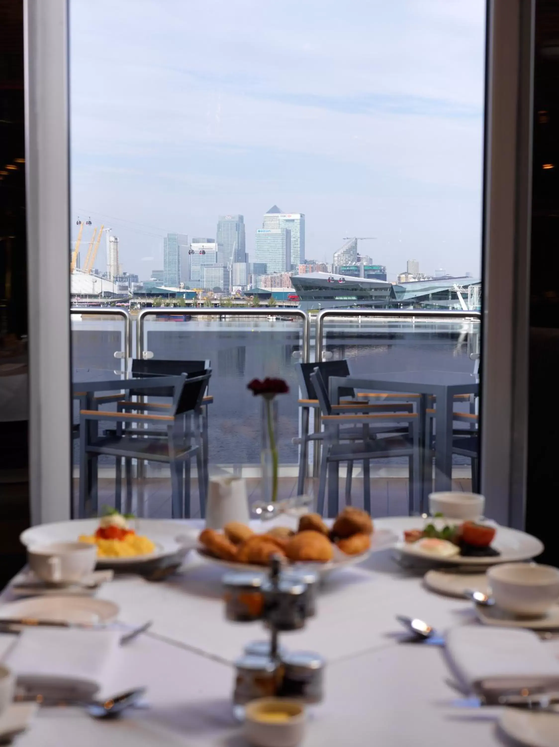 Breakfast in Sunborn London Yacht Hotel