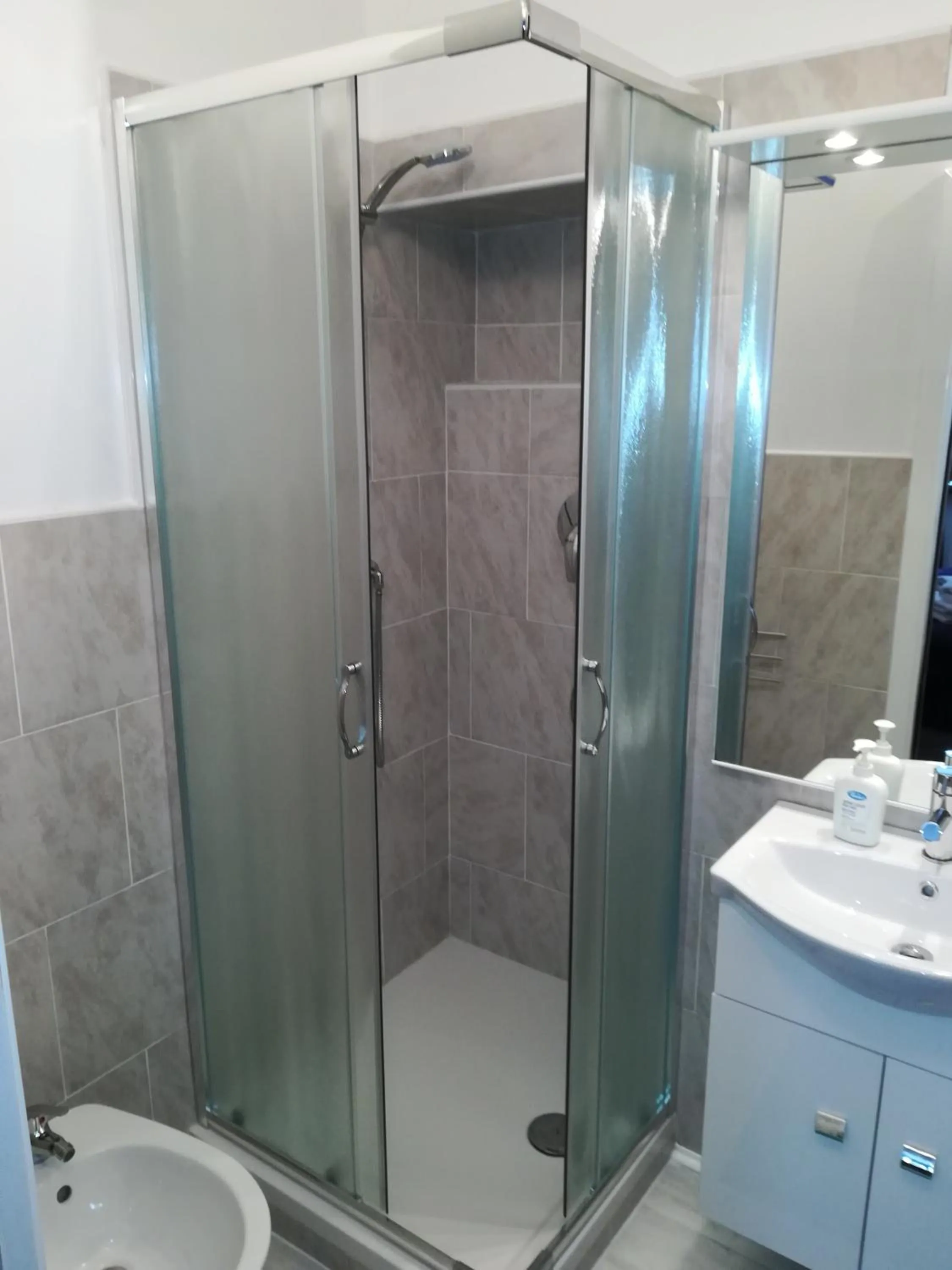 Shower in Megaride Guest House