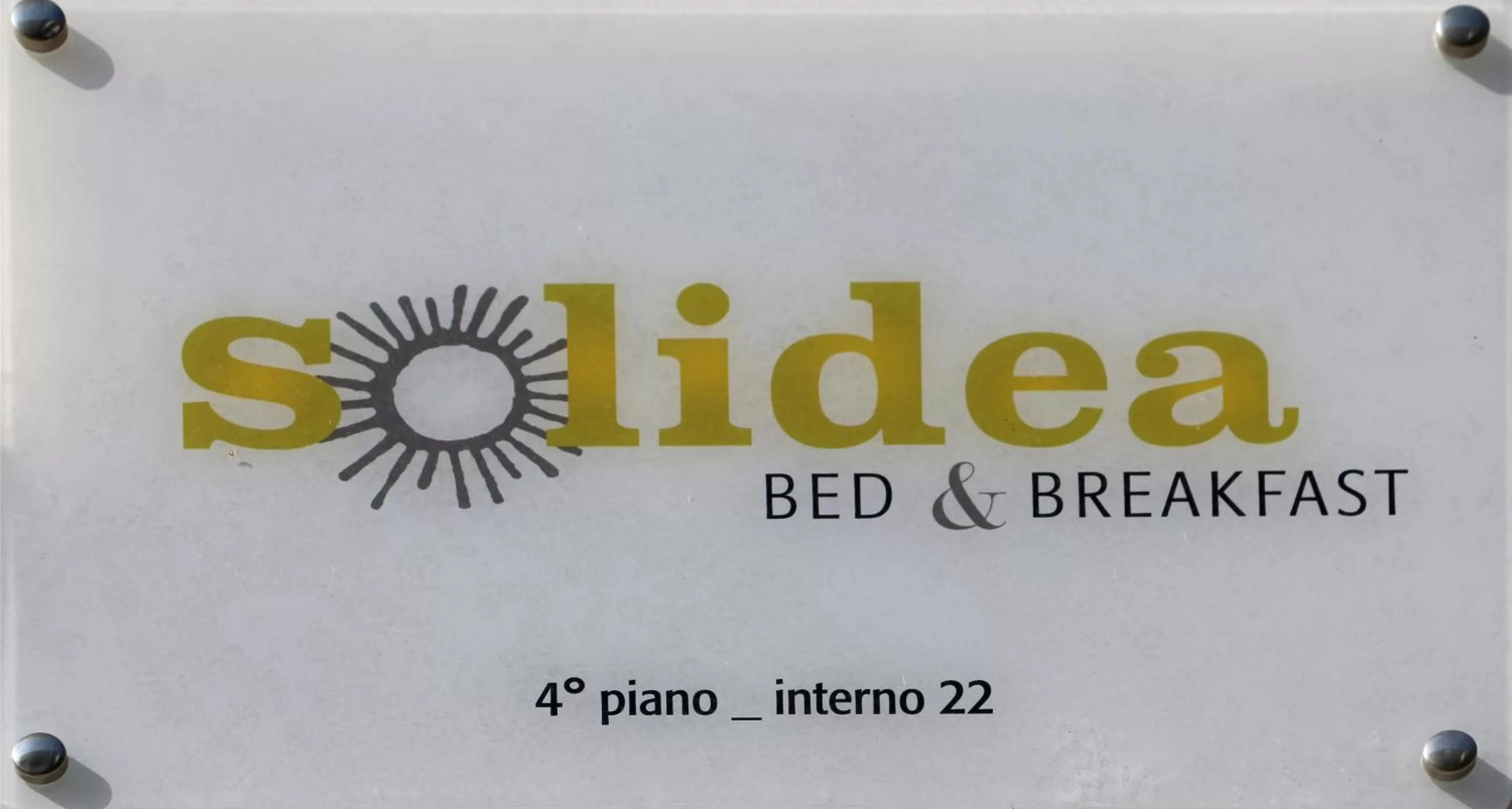 Property logo or sign in SOLIDEA BNB