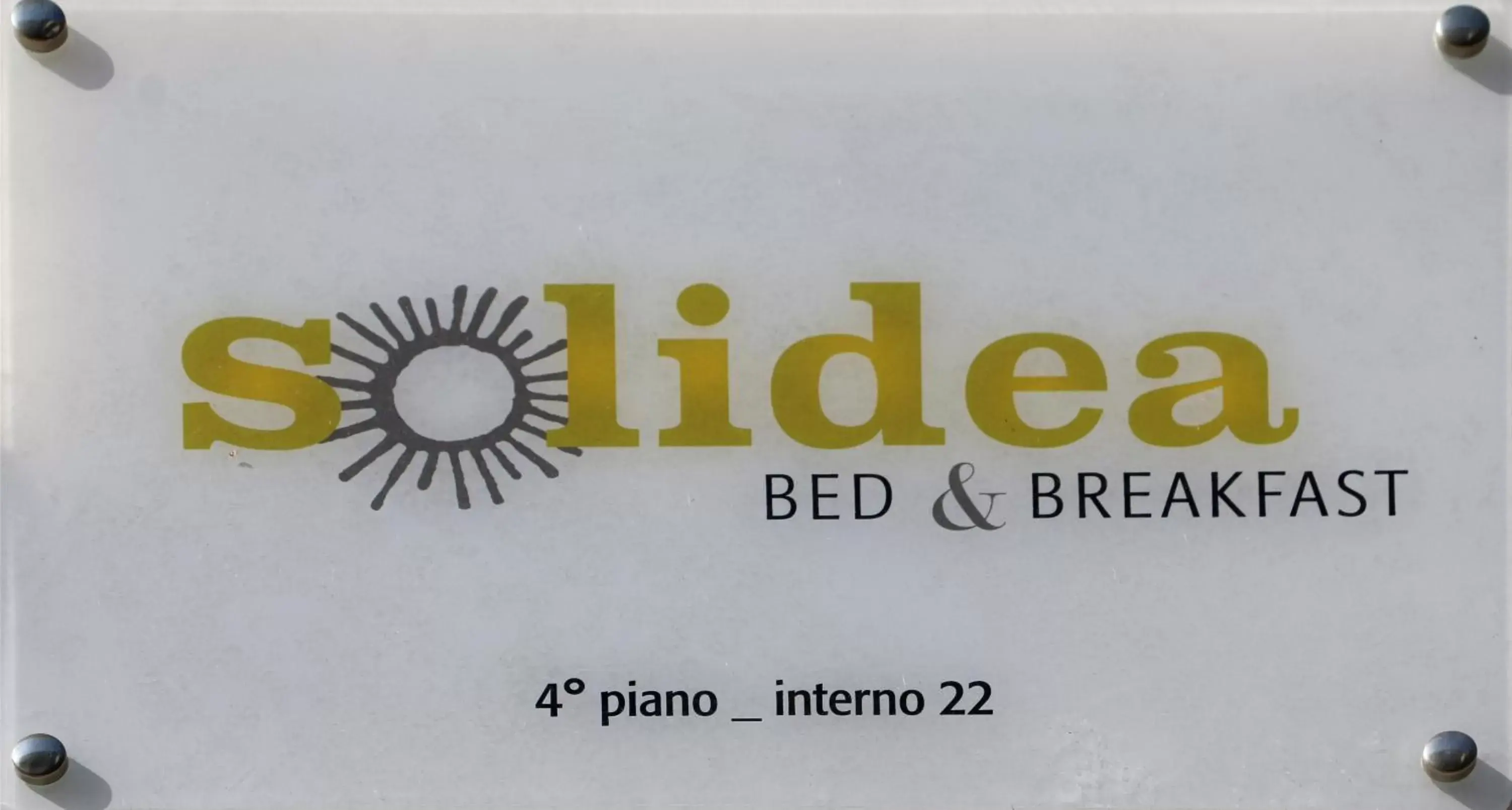 Property logo or sign in SOLIDEA BNB