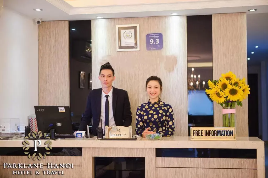 Staff, Lobby/Reception in Parklane Central Hanoi Hotel