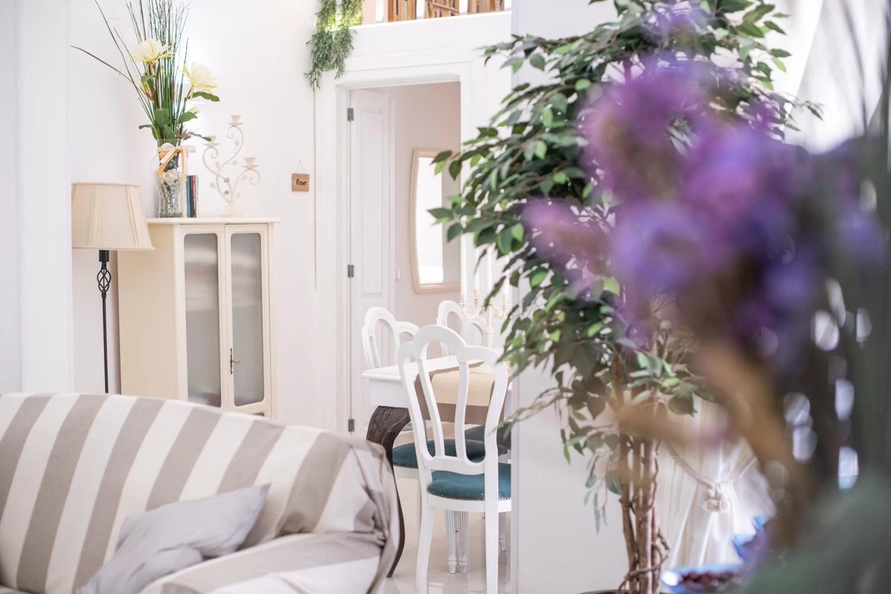 Communal lounge/ TV room in B&B Toma Street