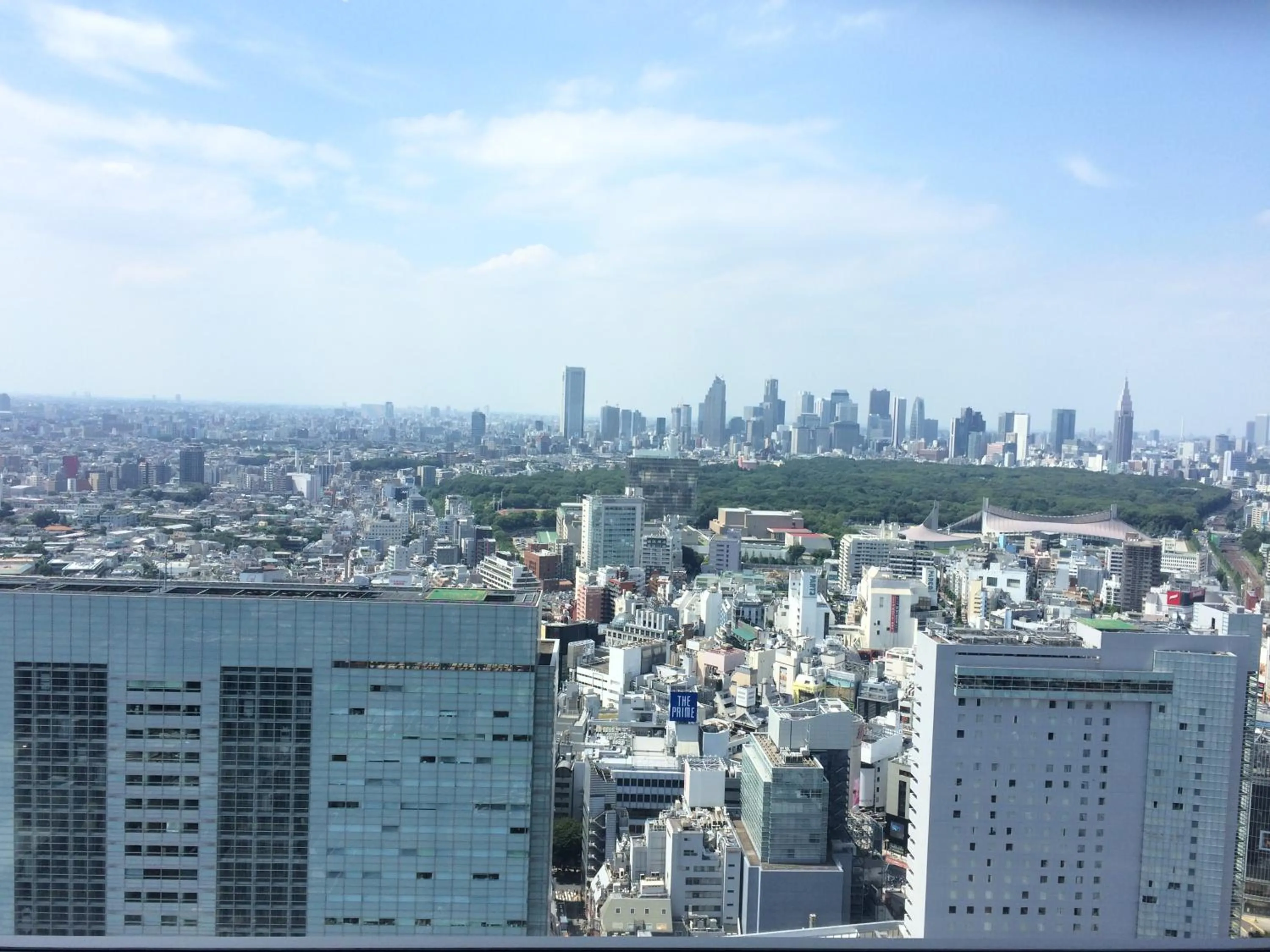 City view in Cerulean Tower Tokyu Hotel, A Pan Pacific Partner Hotel