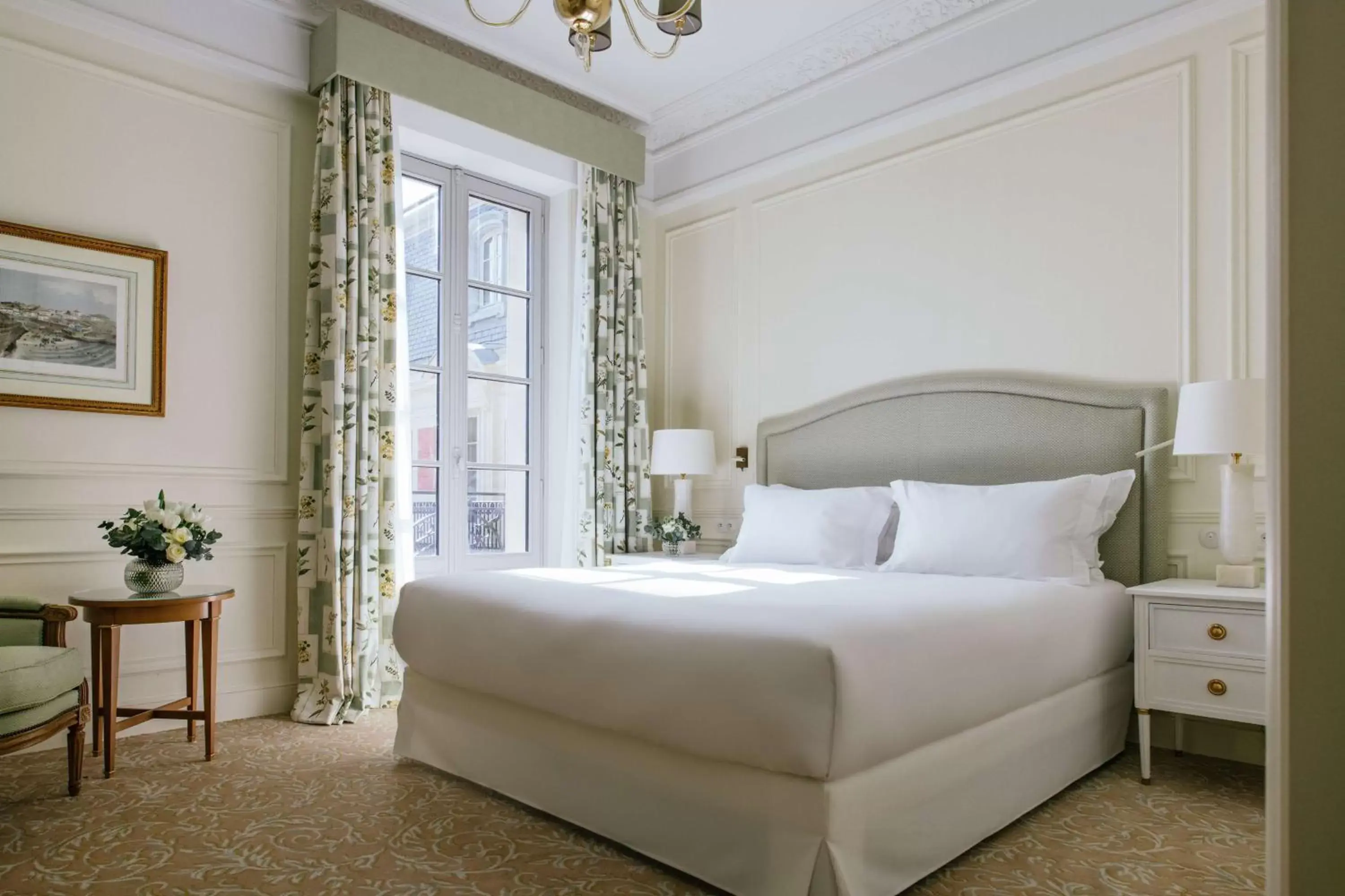 Photo of the whole room, Bed in Hôtel du Palais Biarritz, in The Unbound Collection by Hyatt