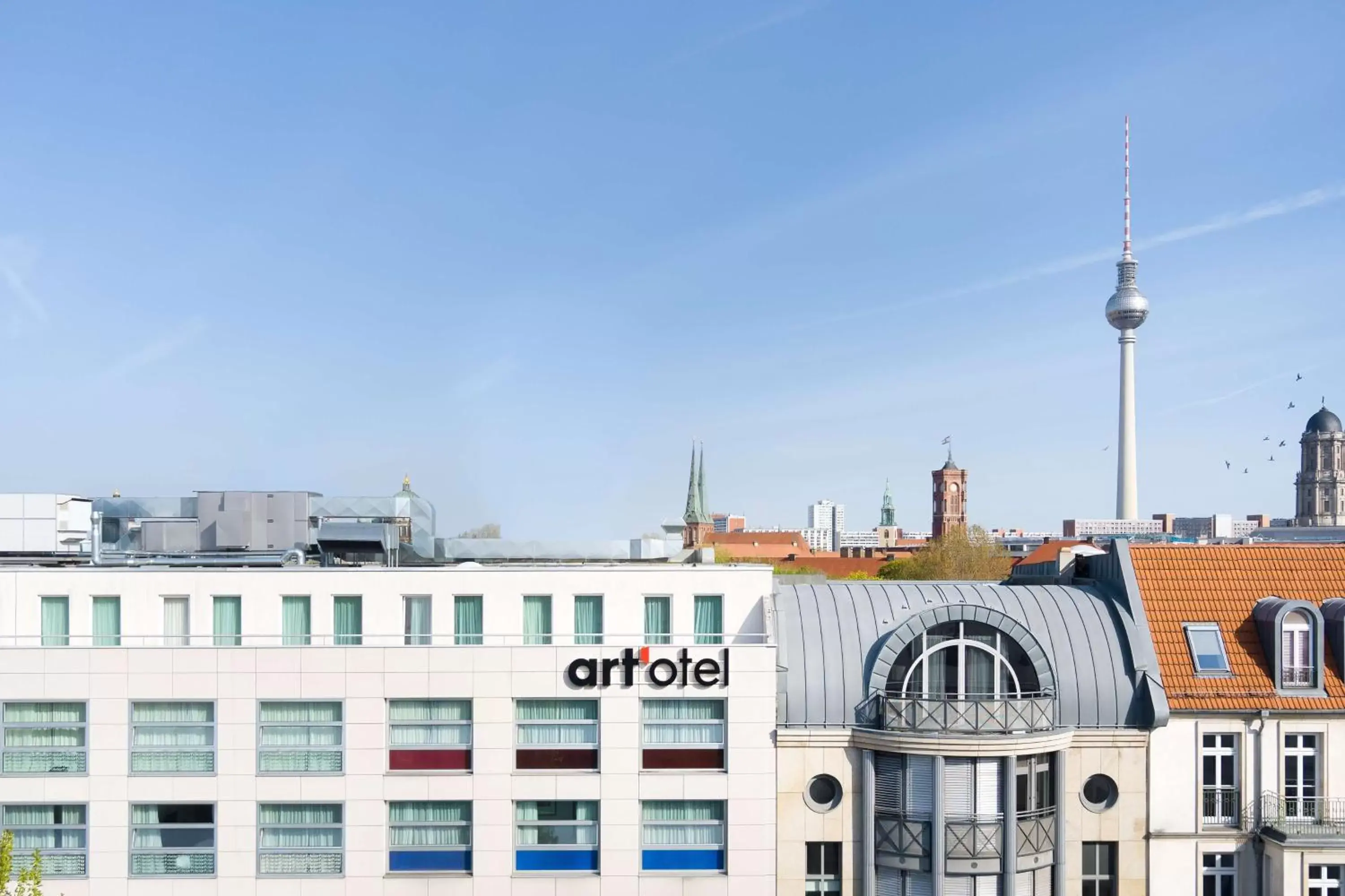 Property building in art'otel berlin mitte, Powered by Radisson Hotels