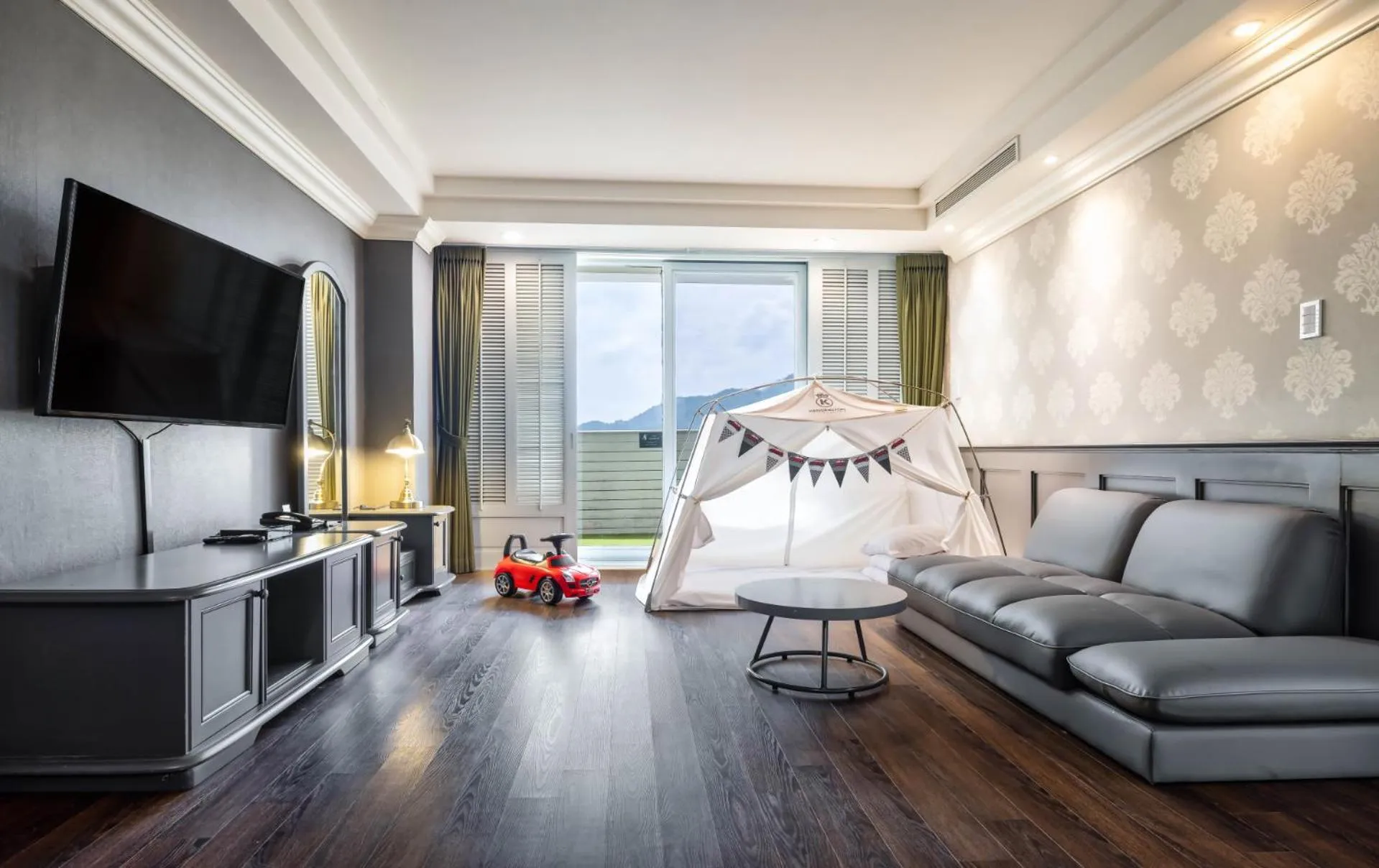 Living room in Kensington Hotel Pyeongchang