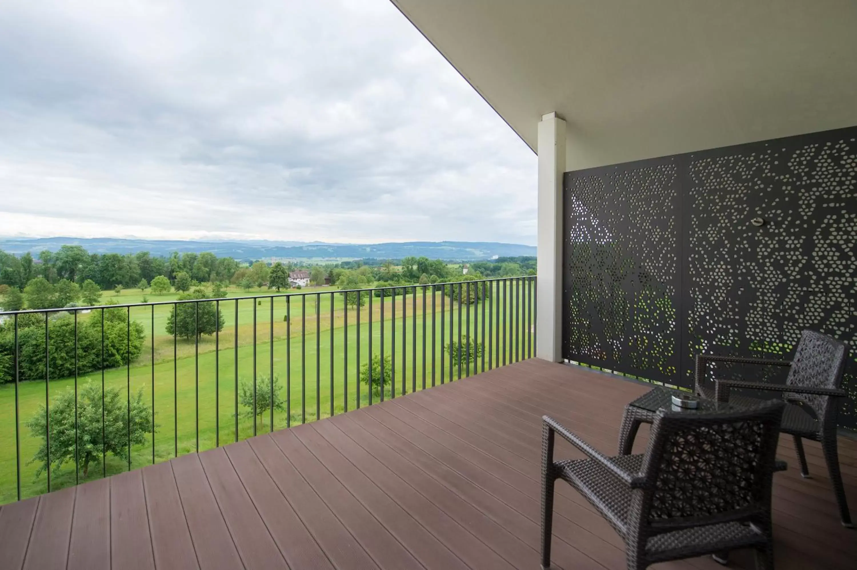 Mountain view, Balcony/Terrace in Wellnesshotel Golf Panorama