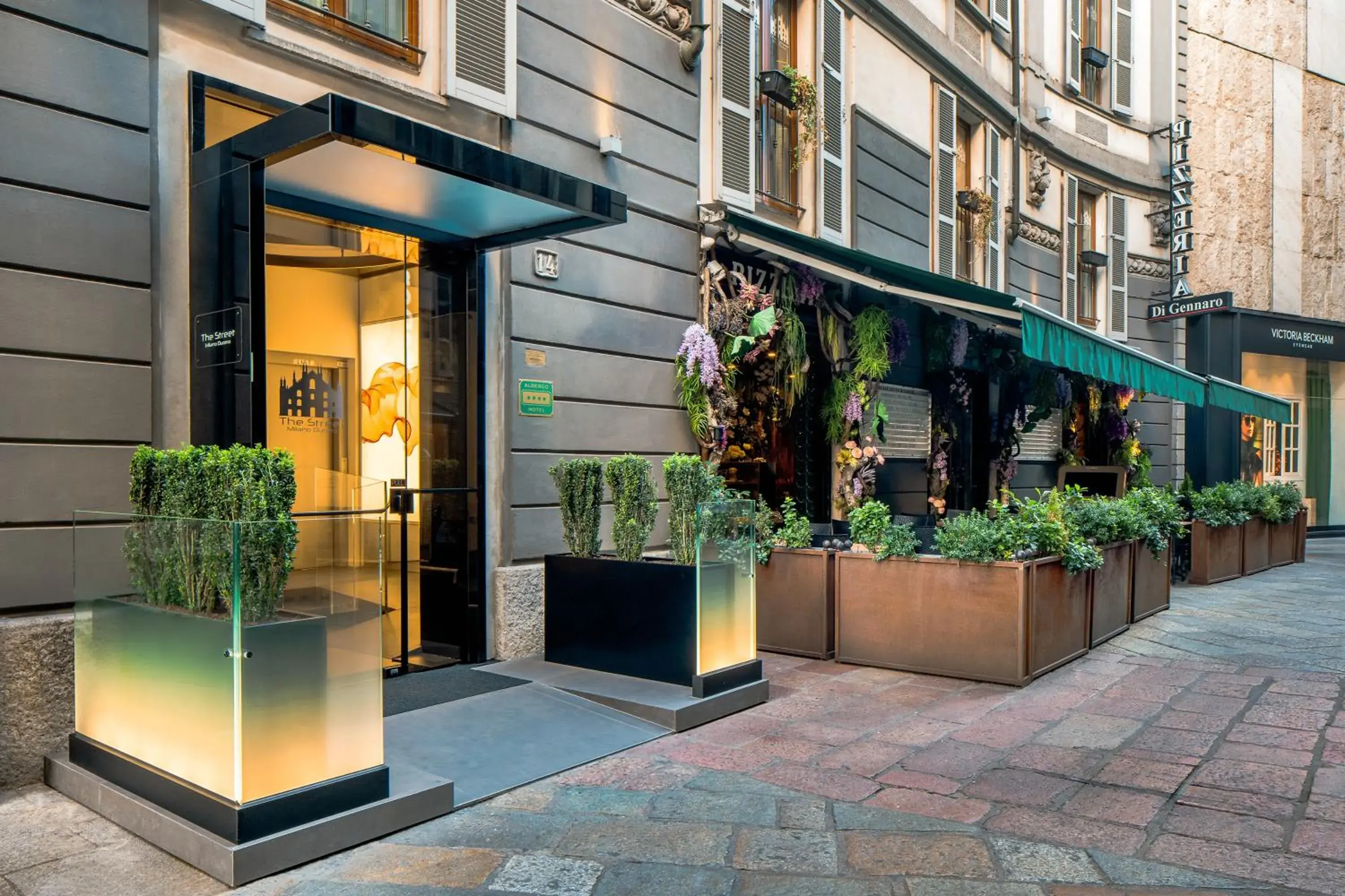 Property building in The Street Milano Duomo | a Design Boutique Hotel