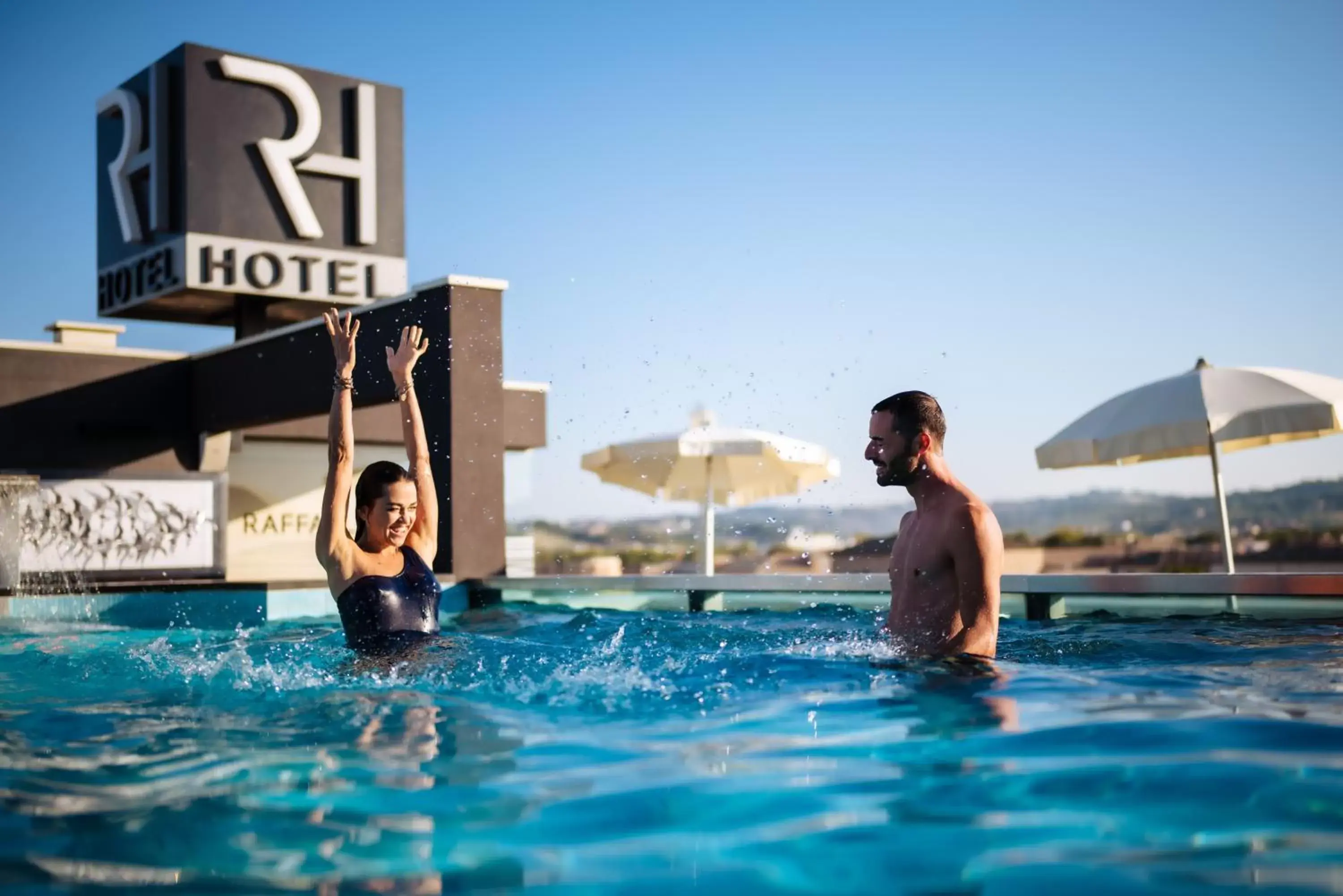 Balcony/Terrace in Raffaello Hotel & Mooka Restaurant Balcony/Terrace in Raffaello Hotel & Mooka Restaurant