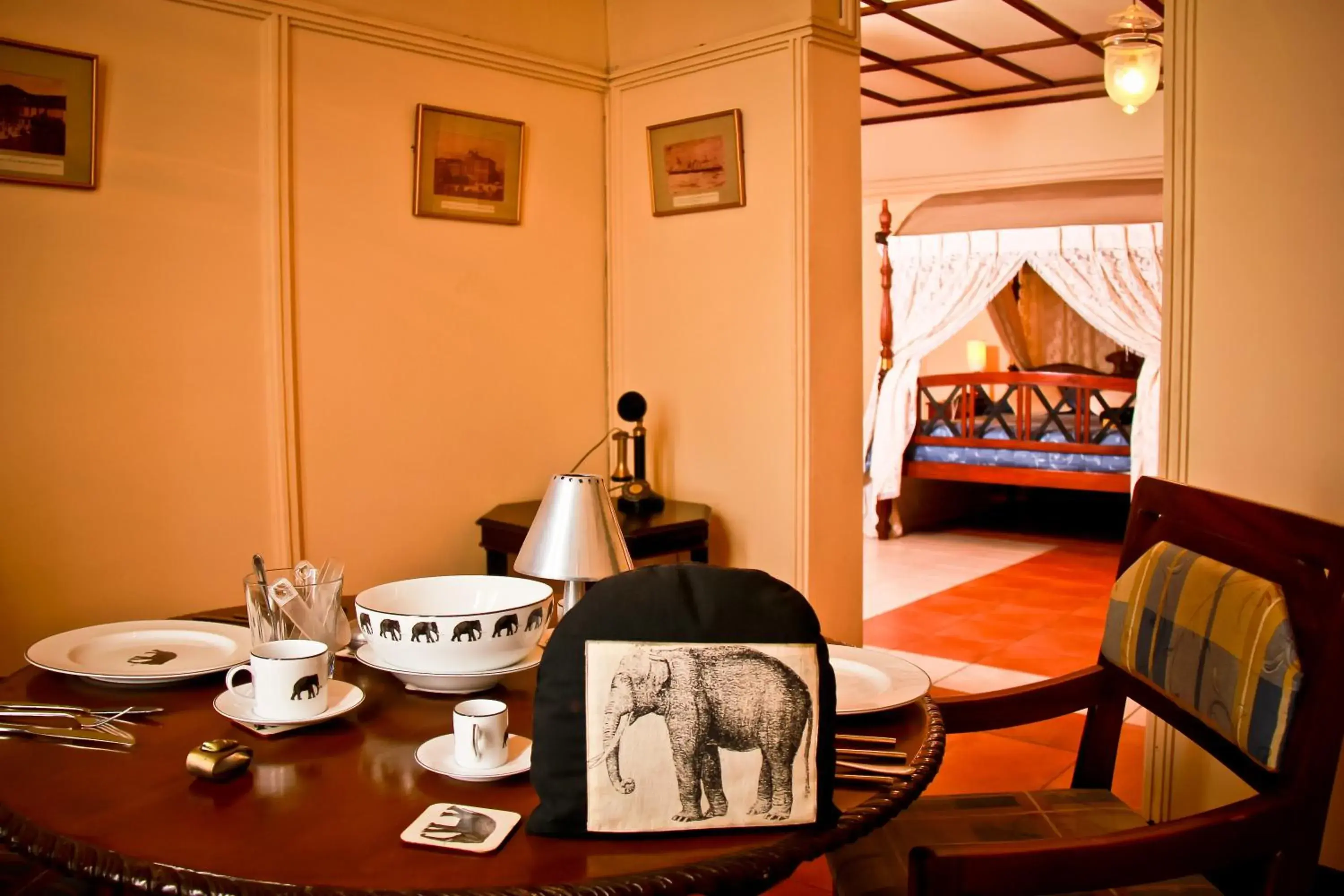 Dining area in Grand Oriental Hotel