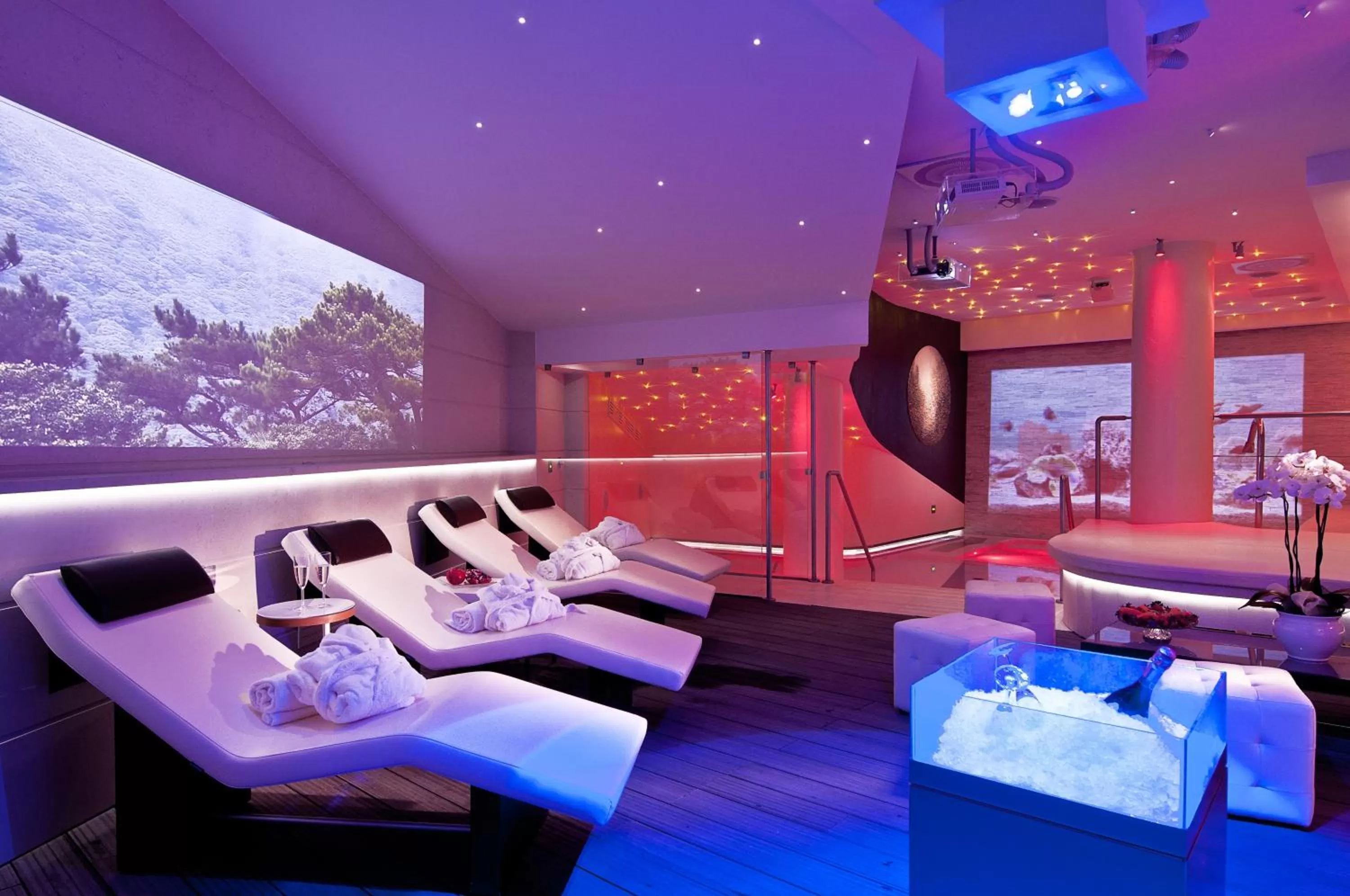 Spa and wellness centre/facilities in Trilussa Palace Hotel Congress & Spa