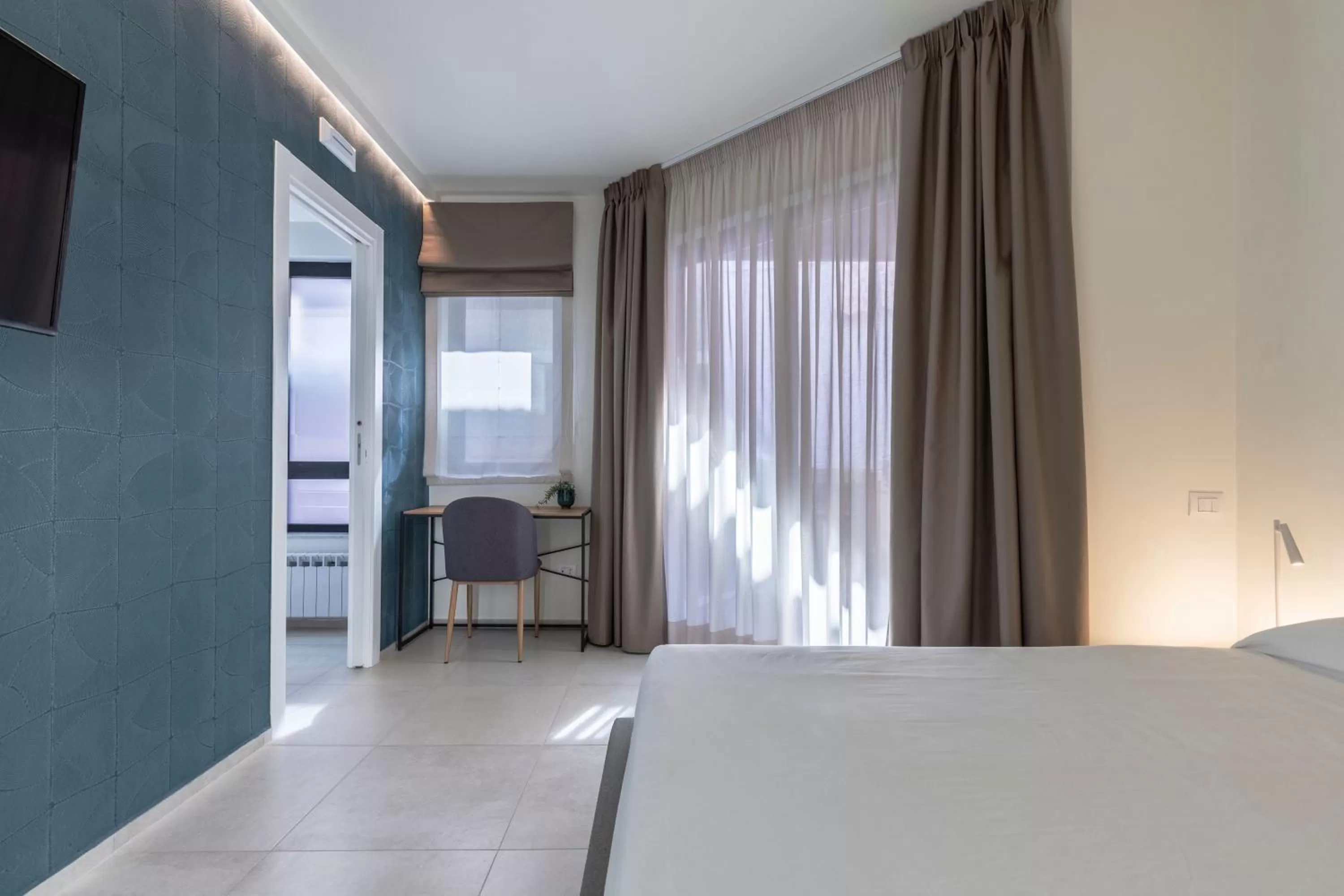 Balcony/Terrace, Bed in Taormina Town - Guesthouse Sicily