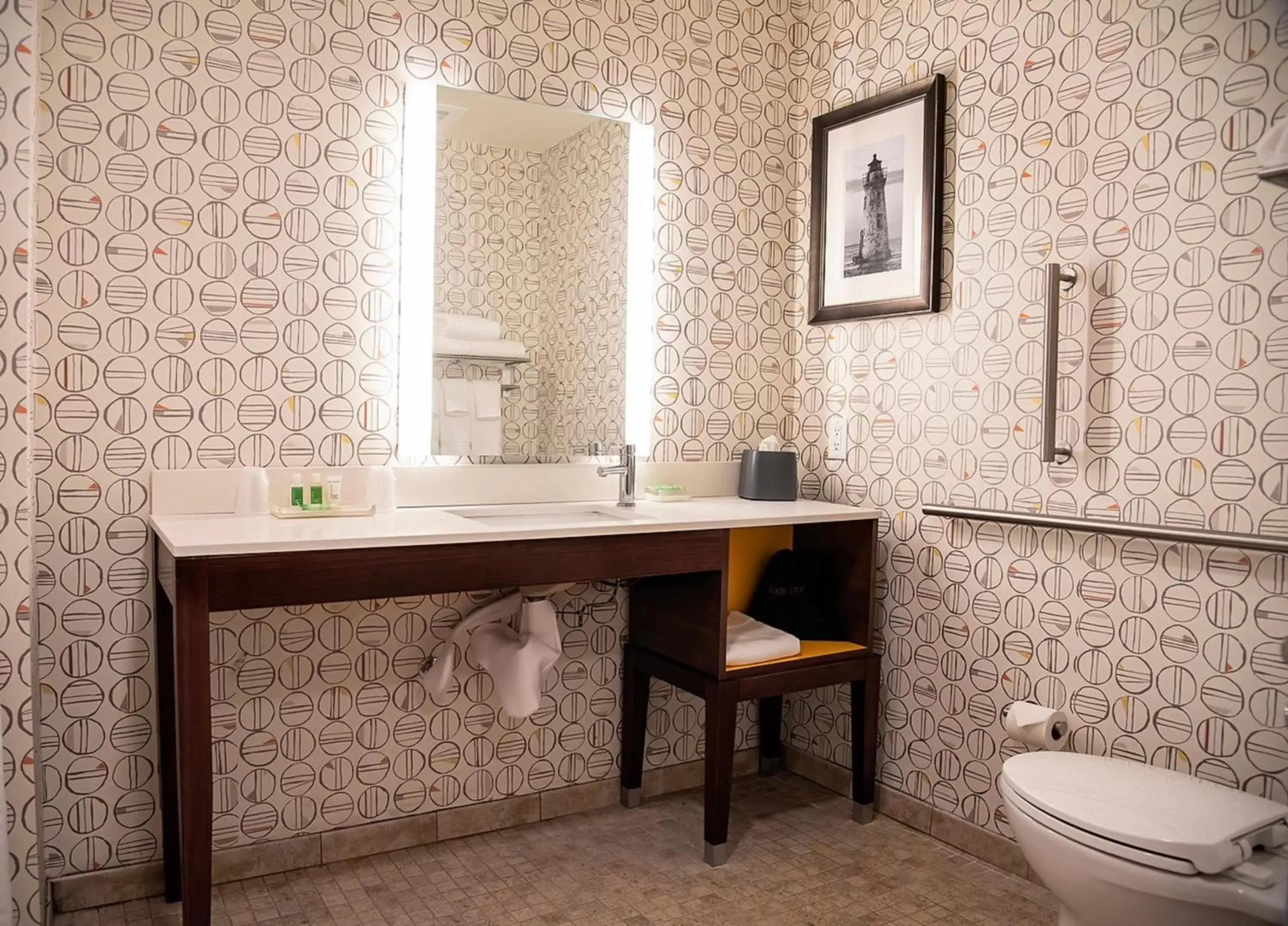 Bathroom in Holiday Inn & Suites - Savannah Airport - Pooler, an IHG Hotel