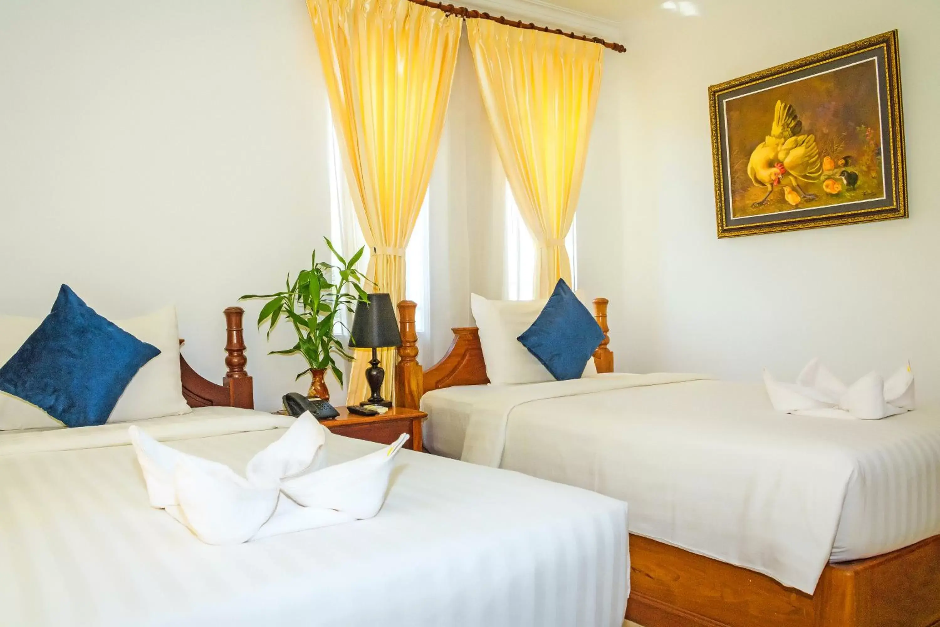 Deluxe Twin with Pool View in The Blanc Residence Deluxe Twin with Pool View in The Blanc Residence