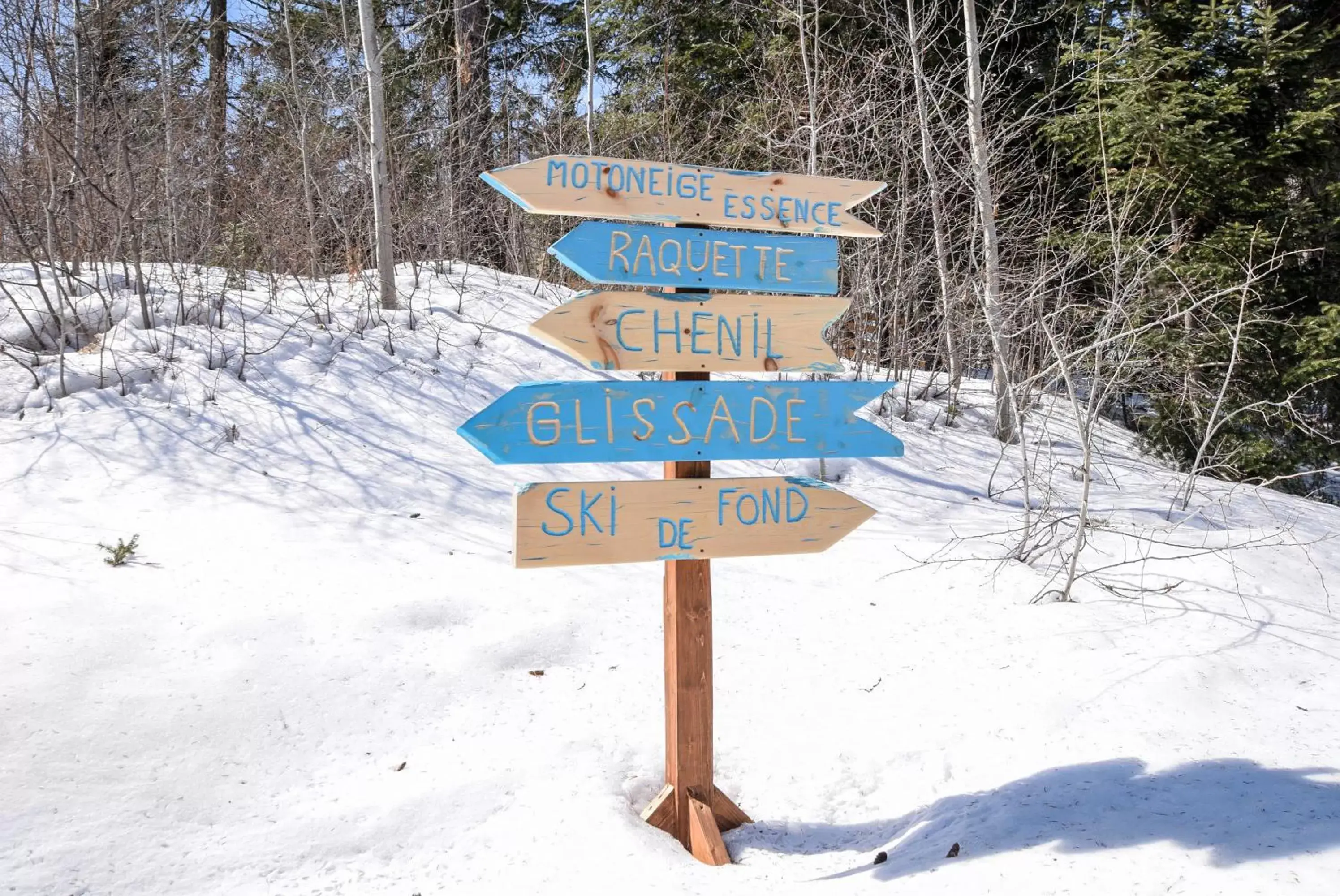 Activities, Winter in Les Condos Du Lac Taureau- Rooms & Condos