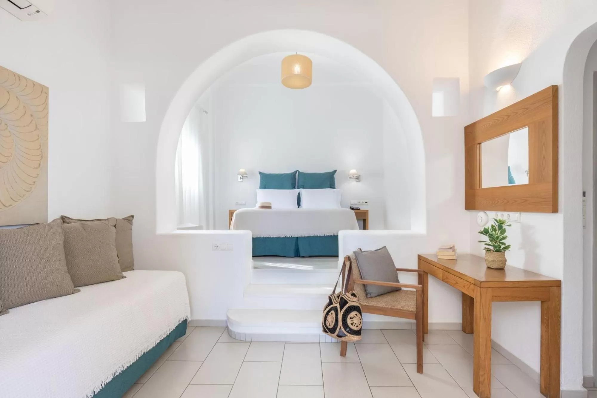Photo of the whole room, Bed in Elena Hotel Mykonos