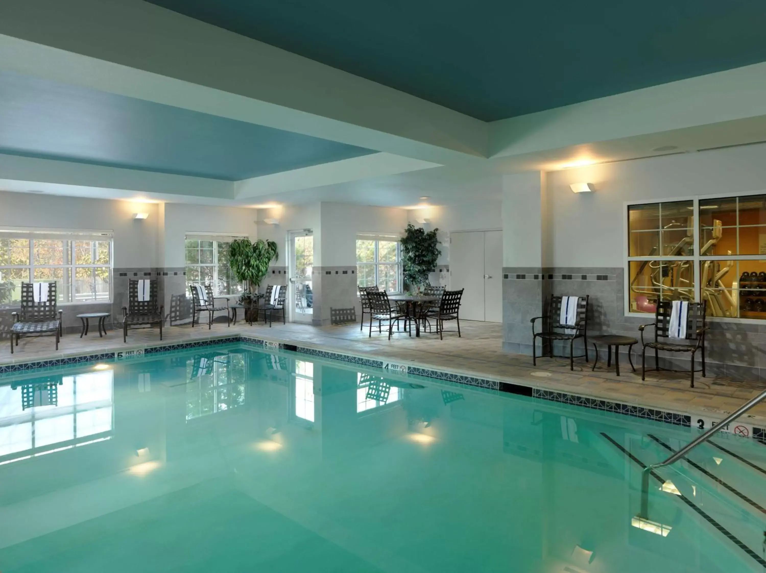 Pool view, Swimming Pool in Homewood Suites by Hilton Dover - Rockaway