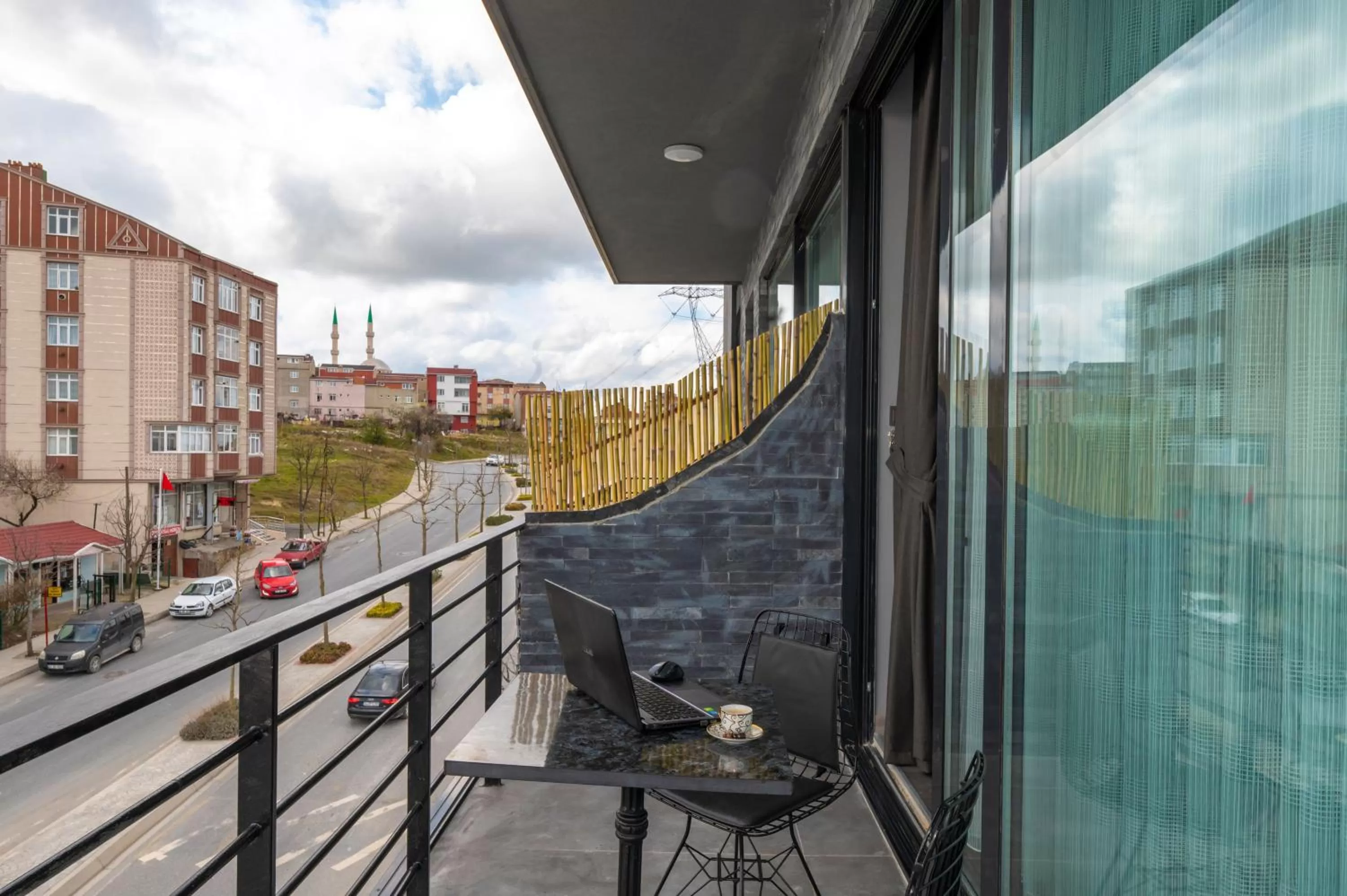 Balcony/Terrace in Melanj Airport Hotel