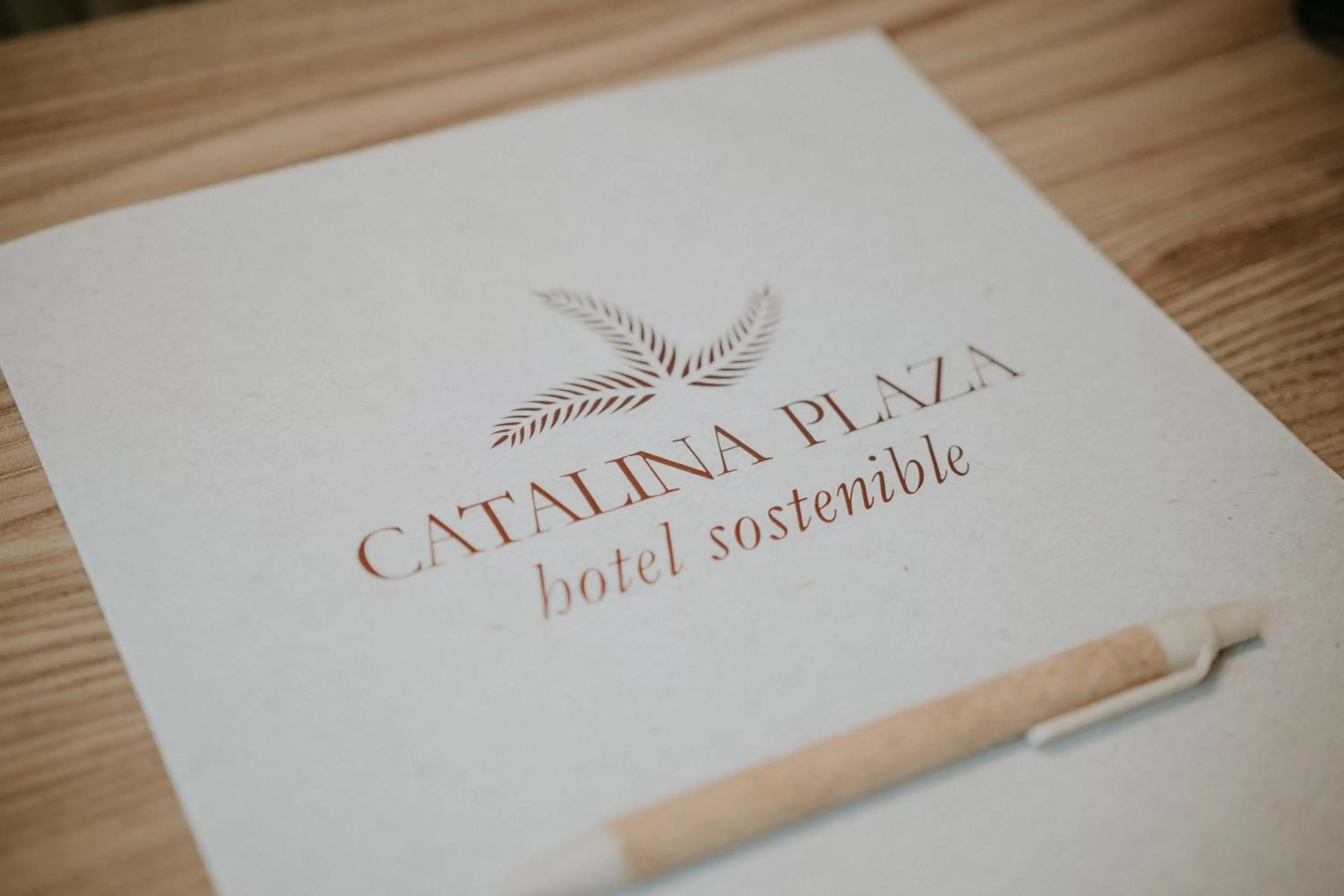 Property logo or sign in Catalina Plaza Hotel Sostenible