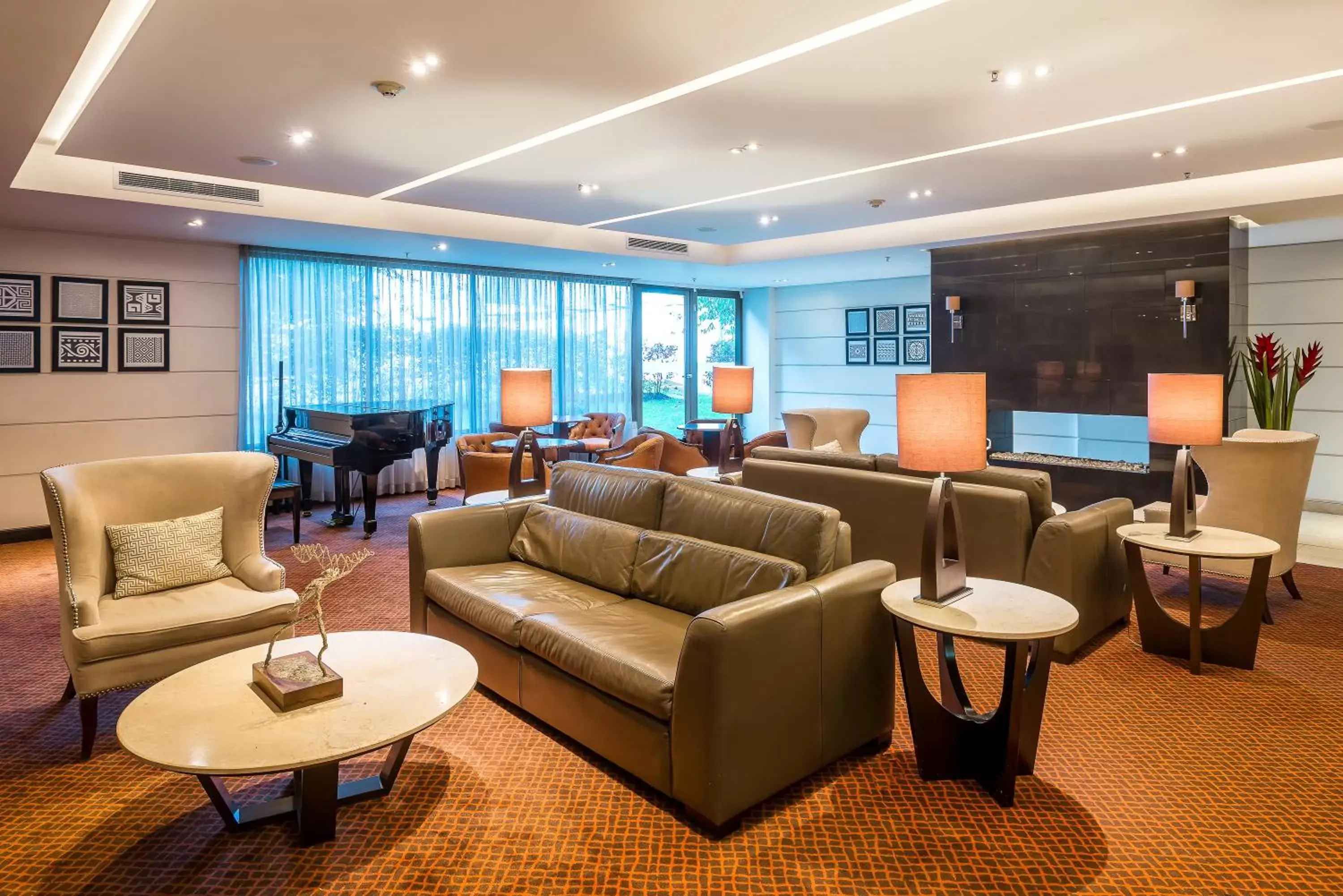 Lounge or bar in Hotel Dann Carlton Bogota