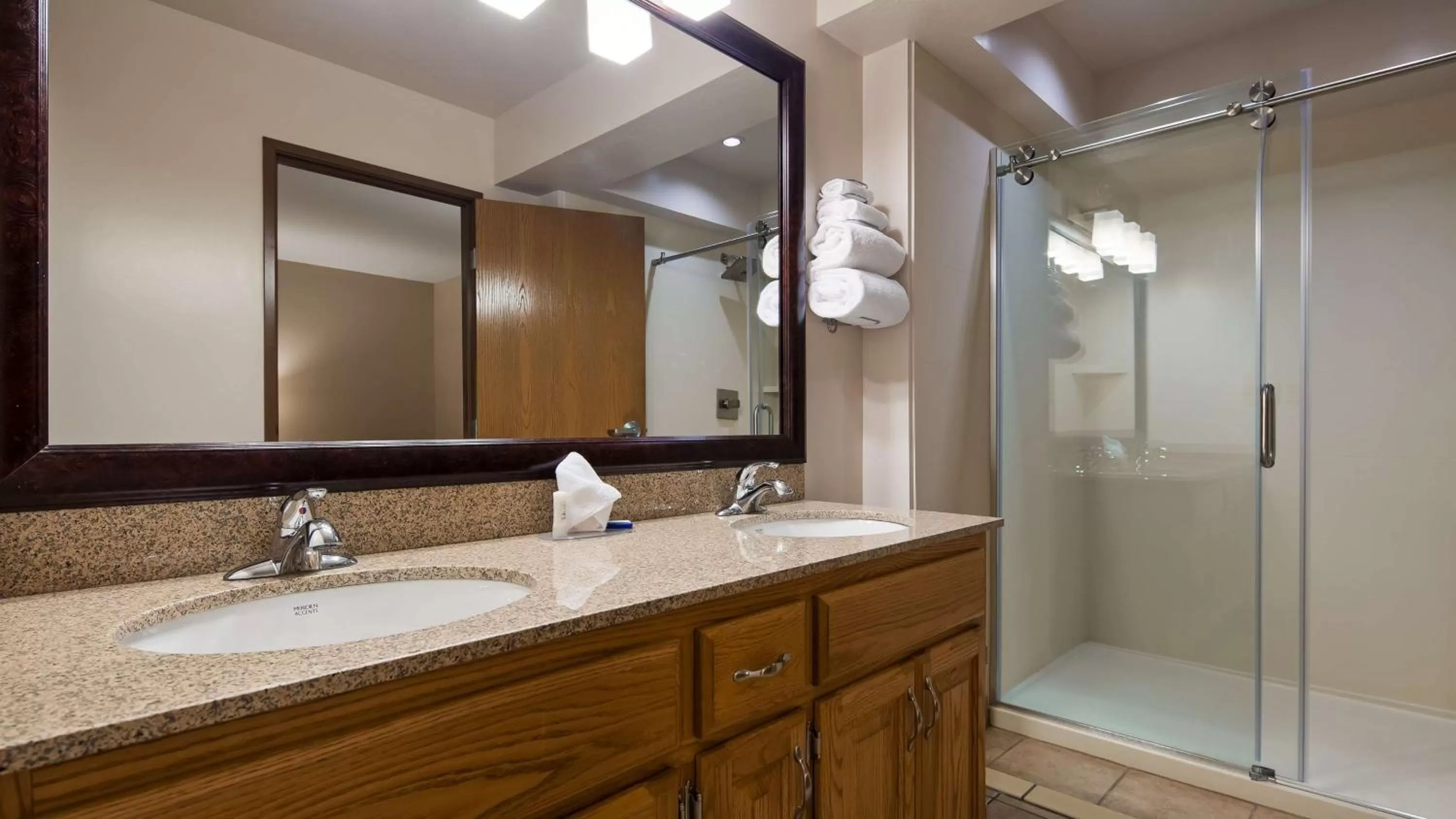 Bathroom in Best Western Flora Inn