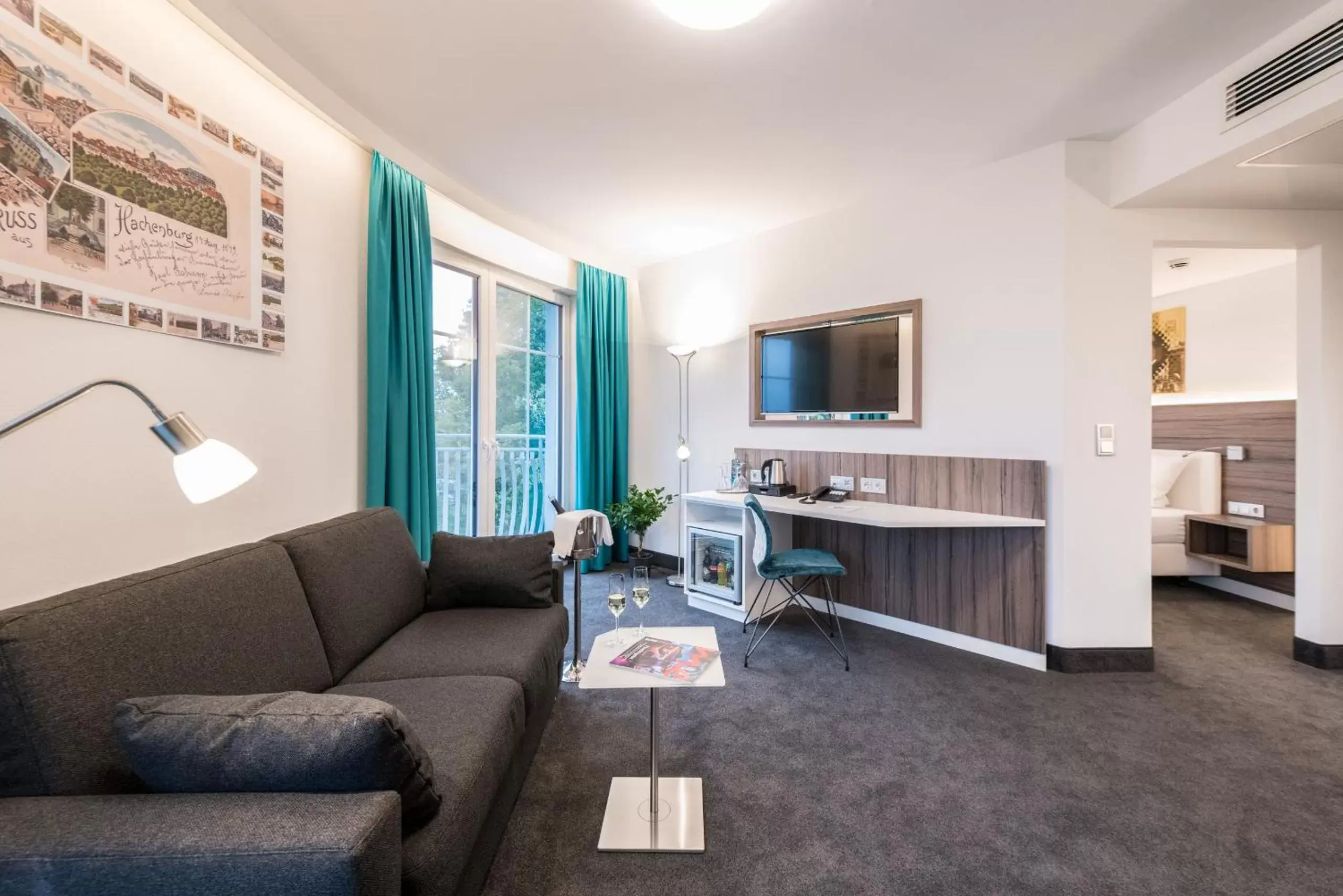 Junior Suite with Balcony in Parkhotel Hachenburg Junior Suite with Balcony in Parkhotel Hachenburg