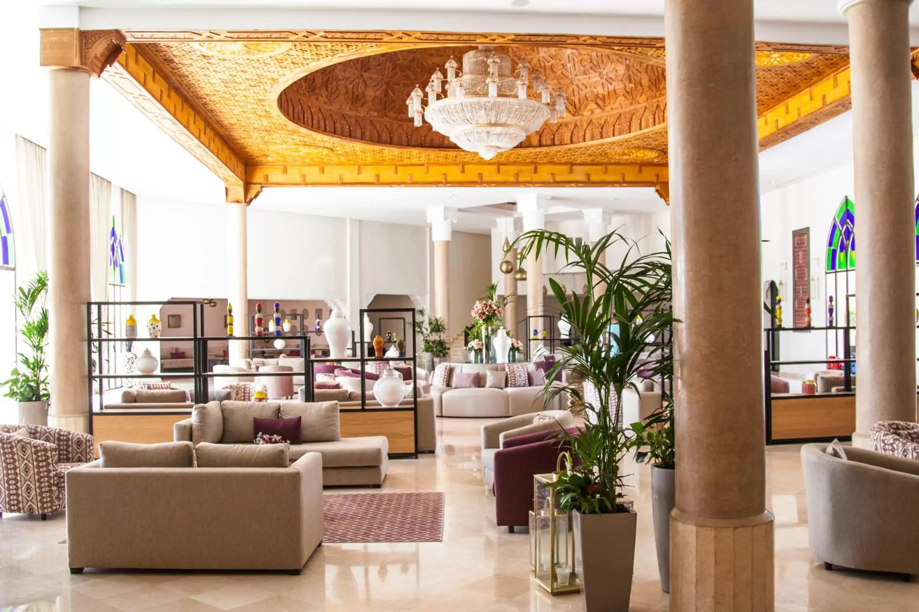 Lobby or reception, Restaurant/Places to Eat in Marrakech Ryads Parc All inclusive