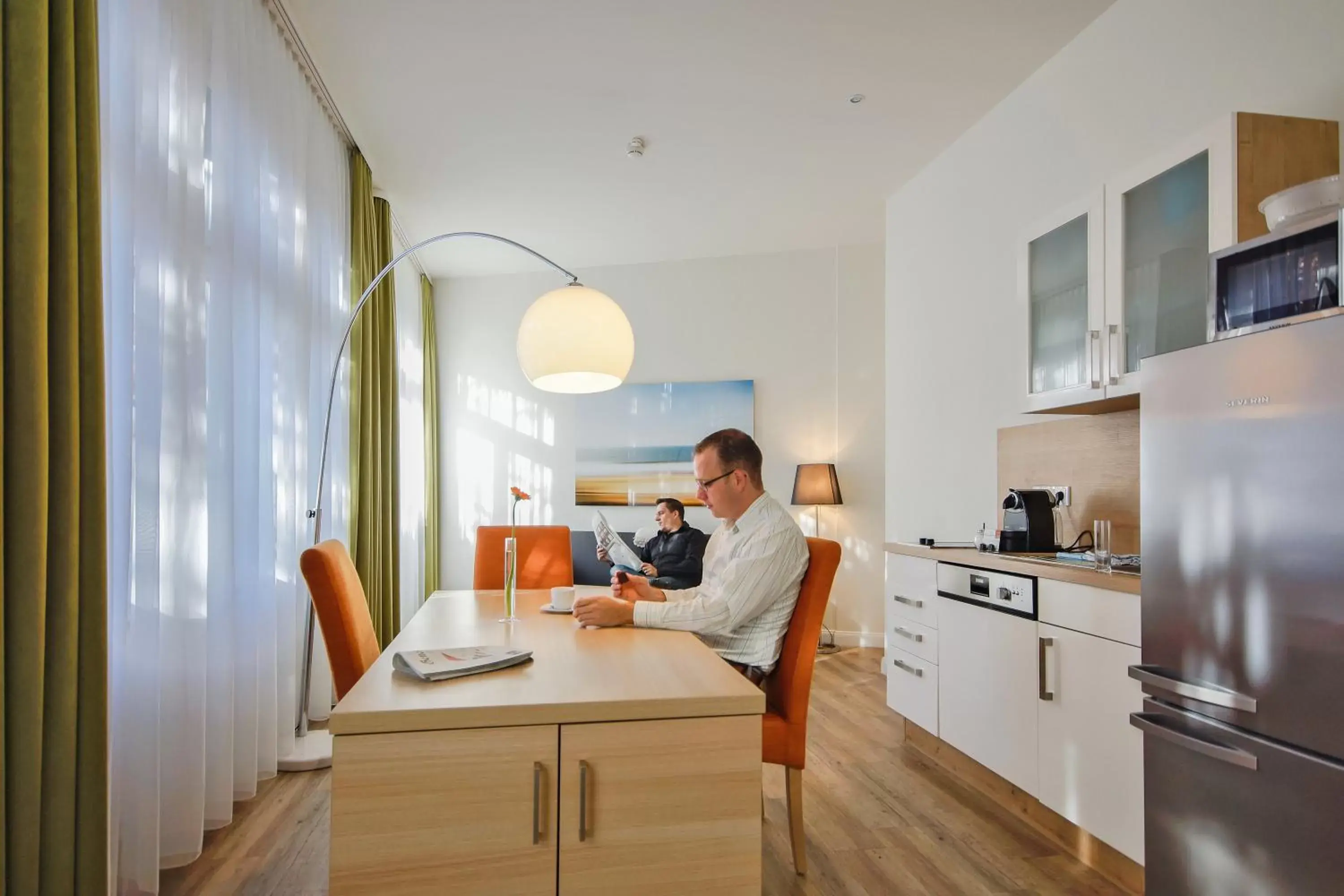 Photo of the whole room, Kitchen/Kitchenette in Apartmenthotel Kaiser Karl