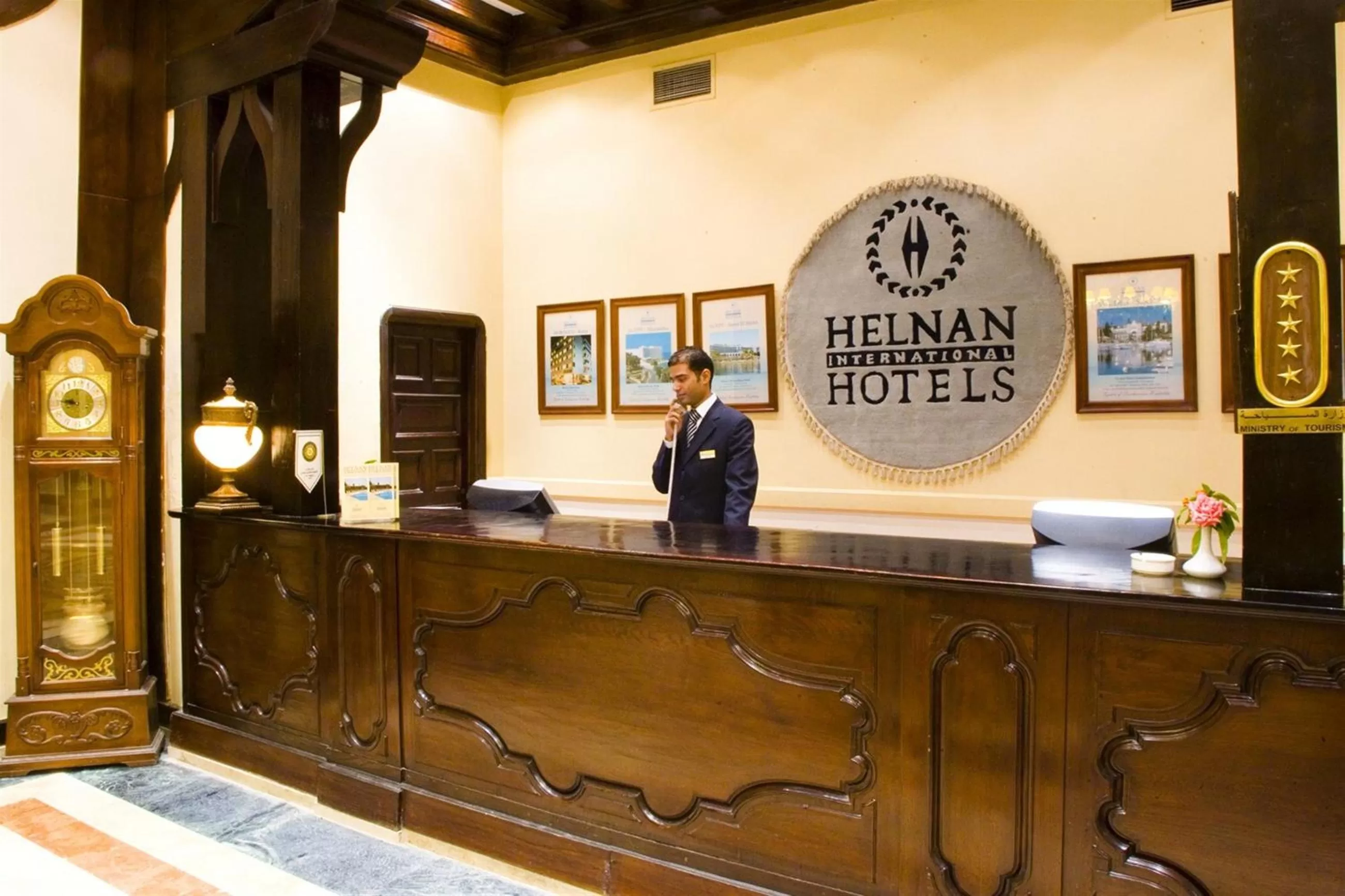 Lobby or reception in Helnan Auberge Fayoum