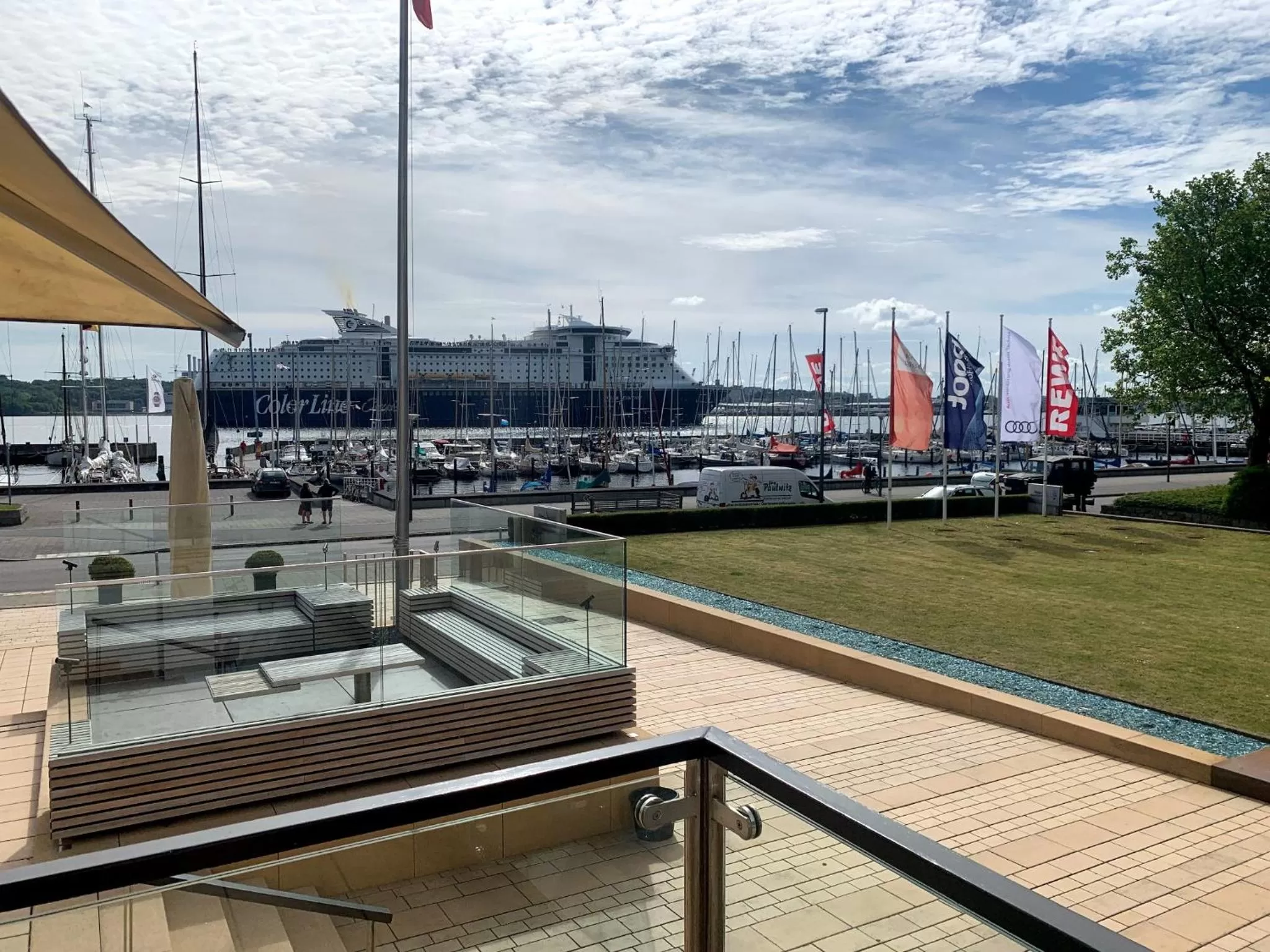 View (from property/room) in Hotel Kieler Yacht-Club