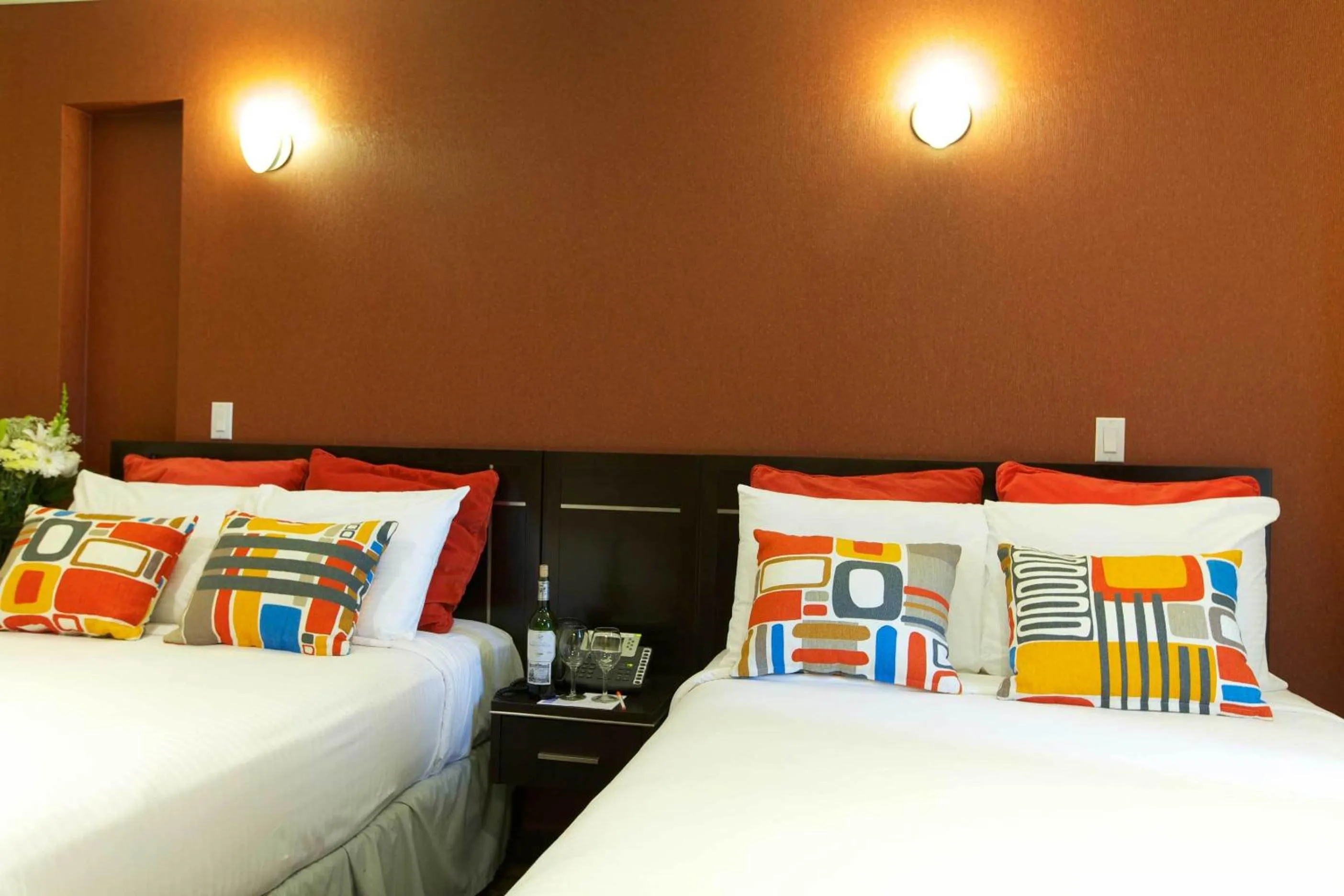 Bed in Nesva Hotel - New York City Vista