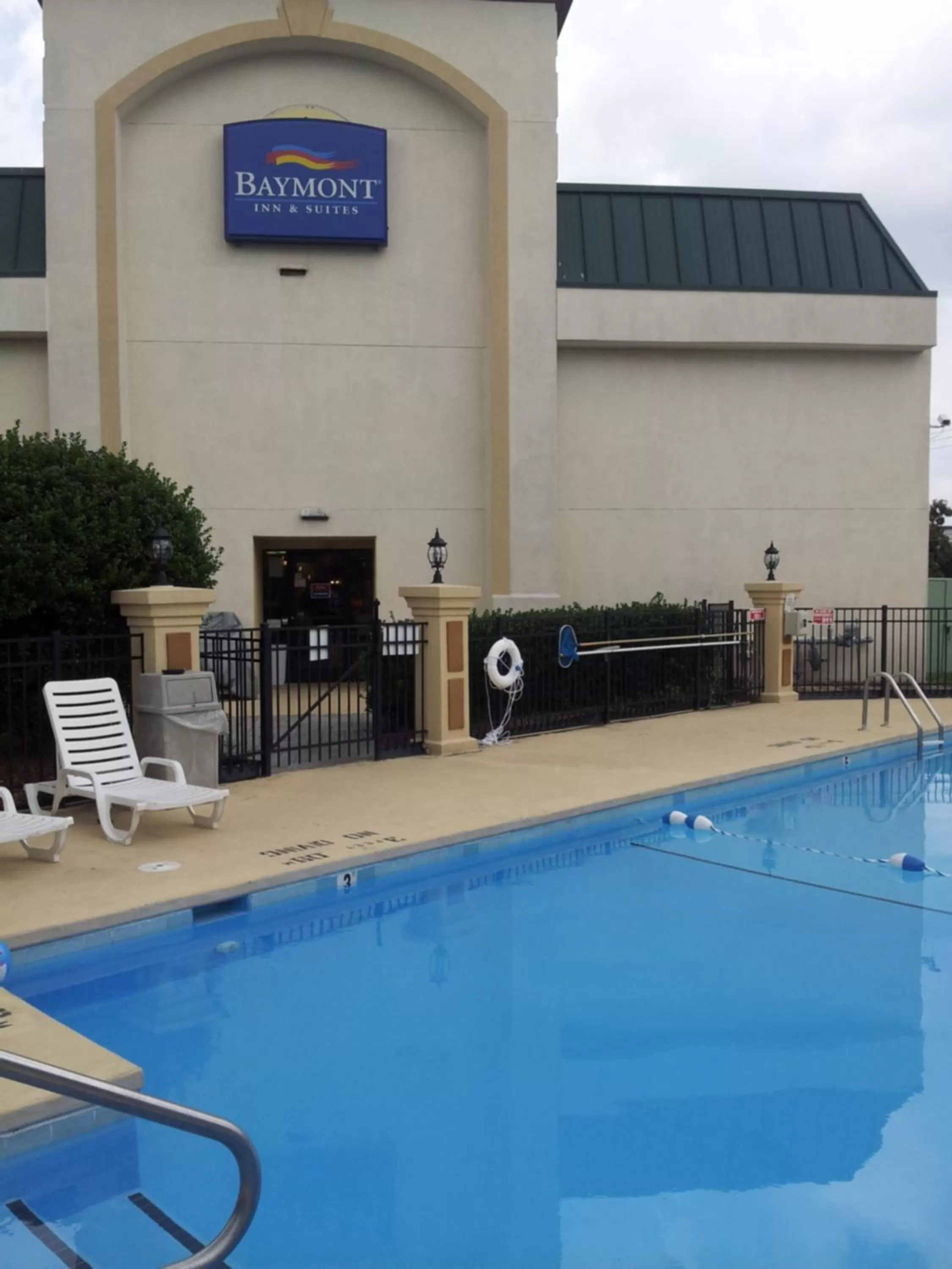 Pool view in Baymont by Wyndham Greensboro/Coliseum