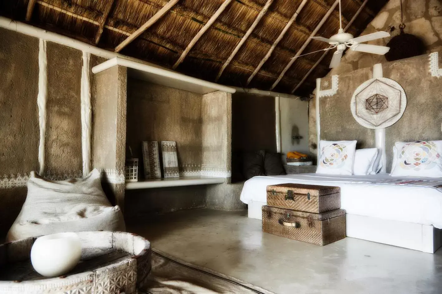 Bedroom in Nomade Tulum