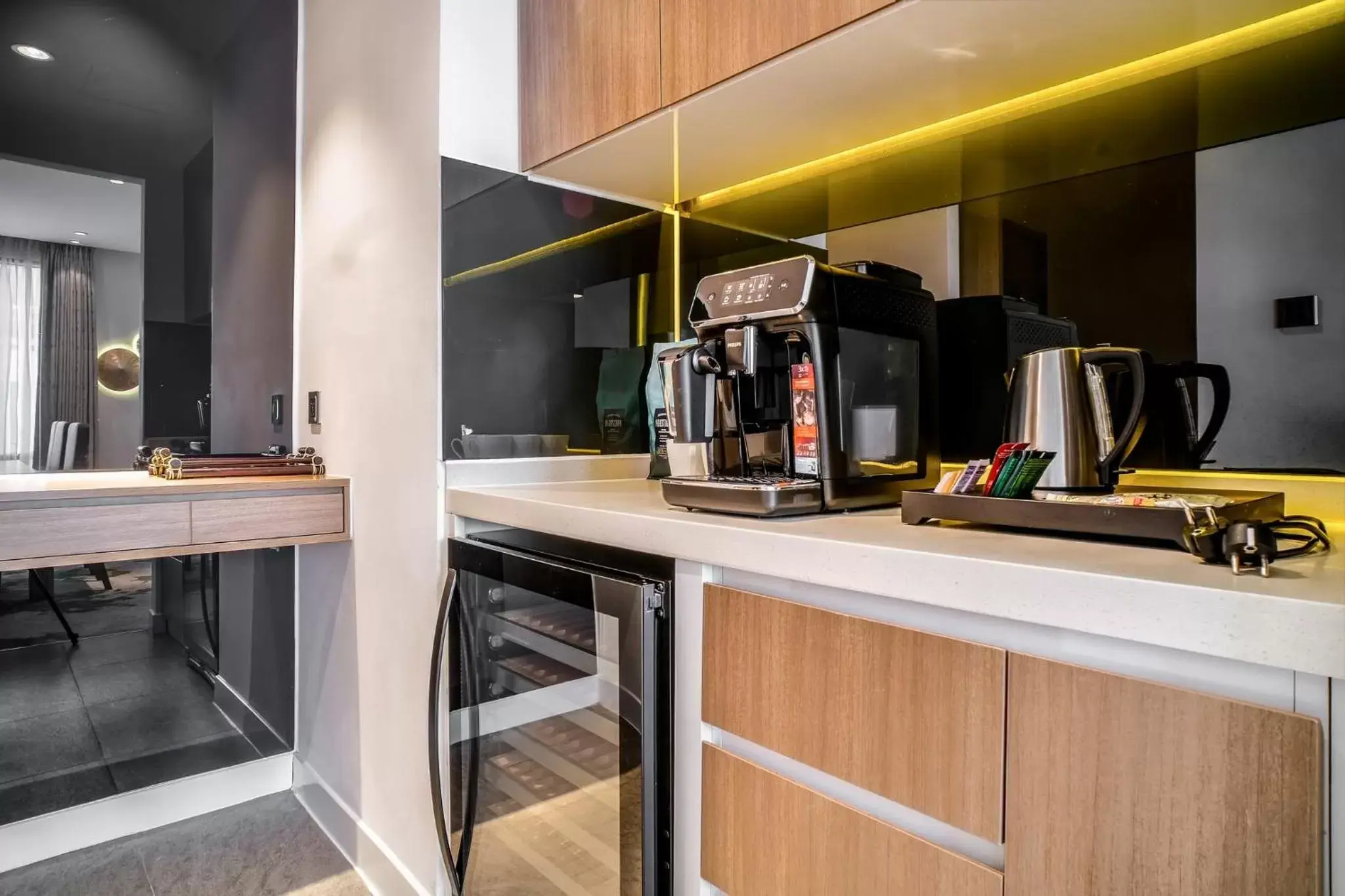 Photo of the whole room, Kitchen/Kitchenette in Holiday Inn & Suites Saigon Airport, an IHG Hotel