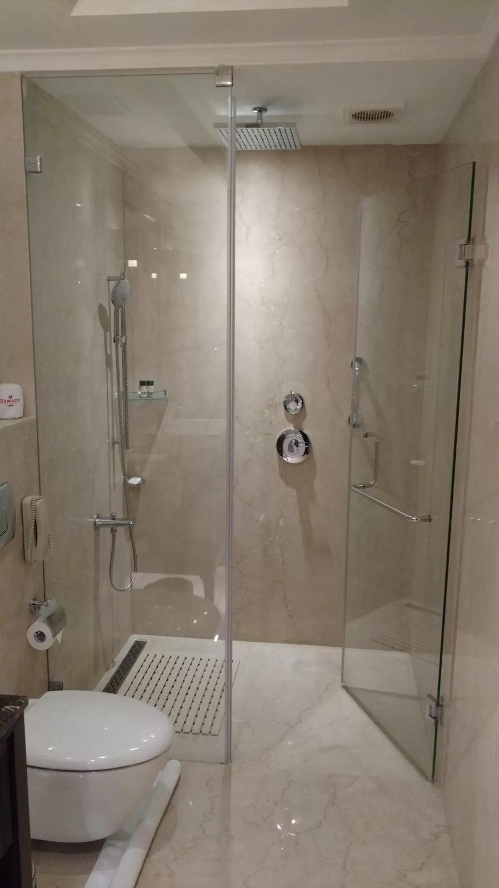 Shower, Bathroom in Ramada Plaza Chennai