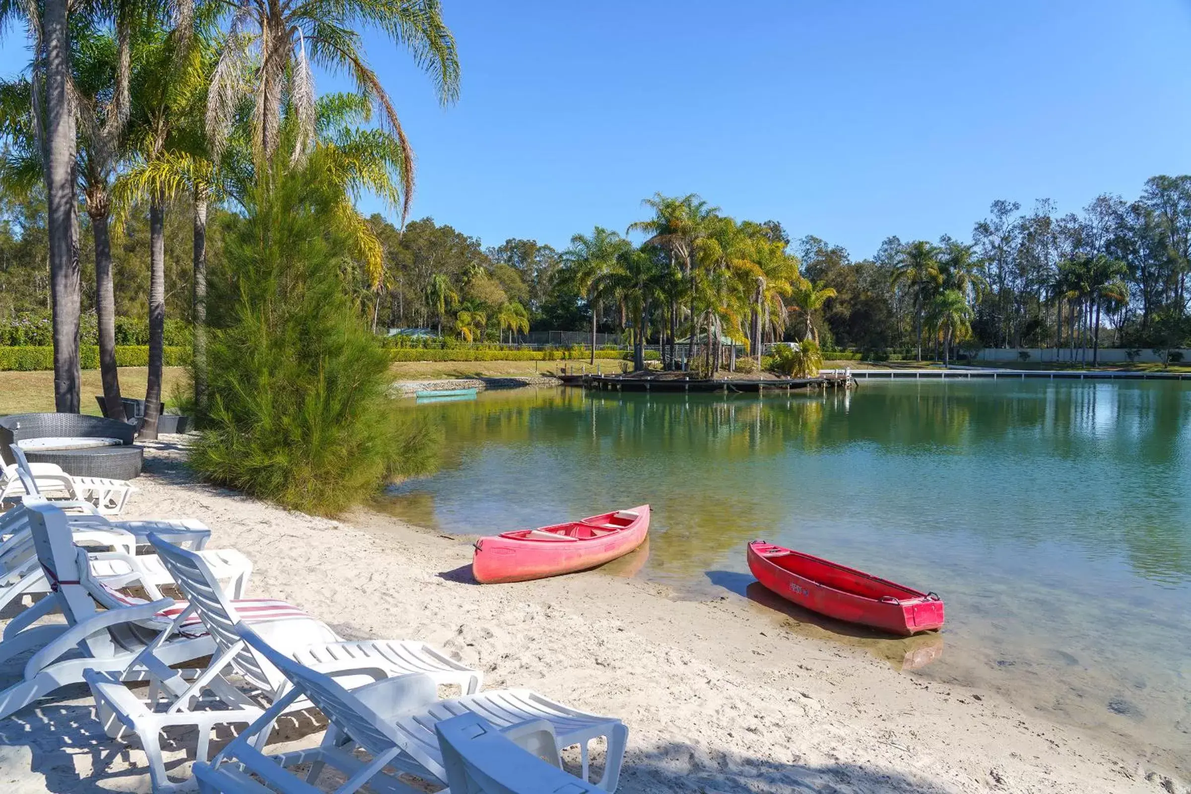 Beach in ULTIQA Village Resort