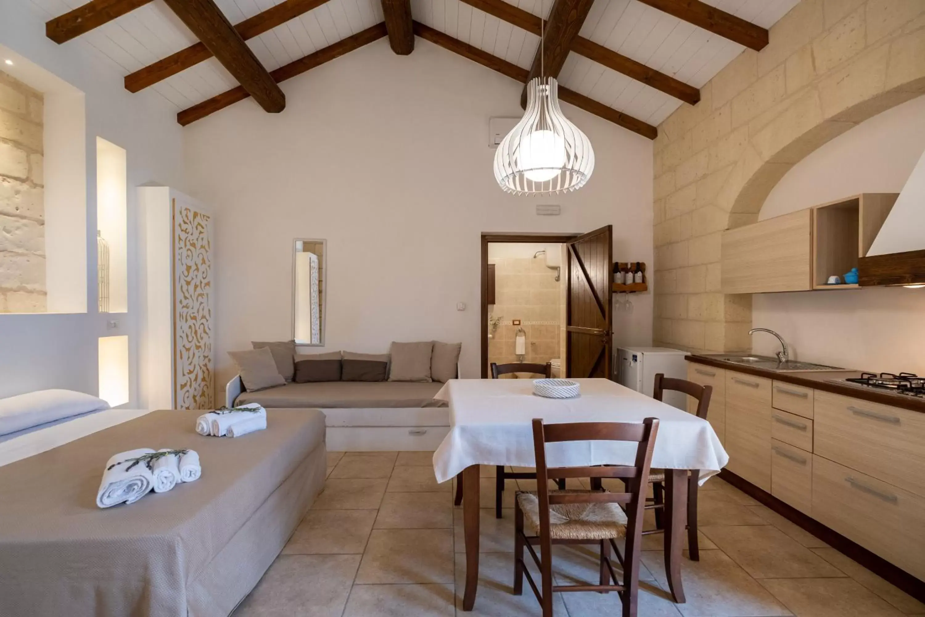 Dining Area in Agriturismo Masseria Costarella