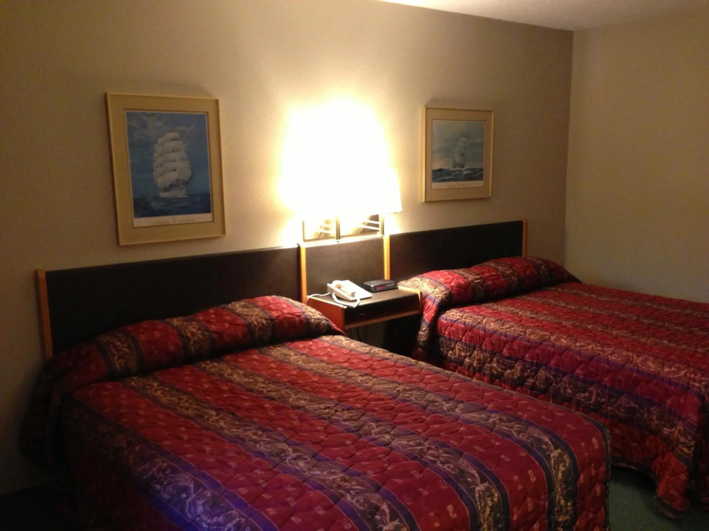 Bed in Moby Dick Inn