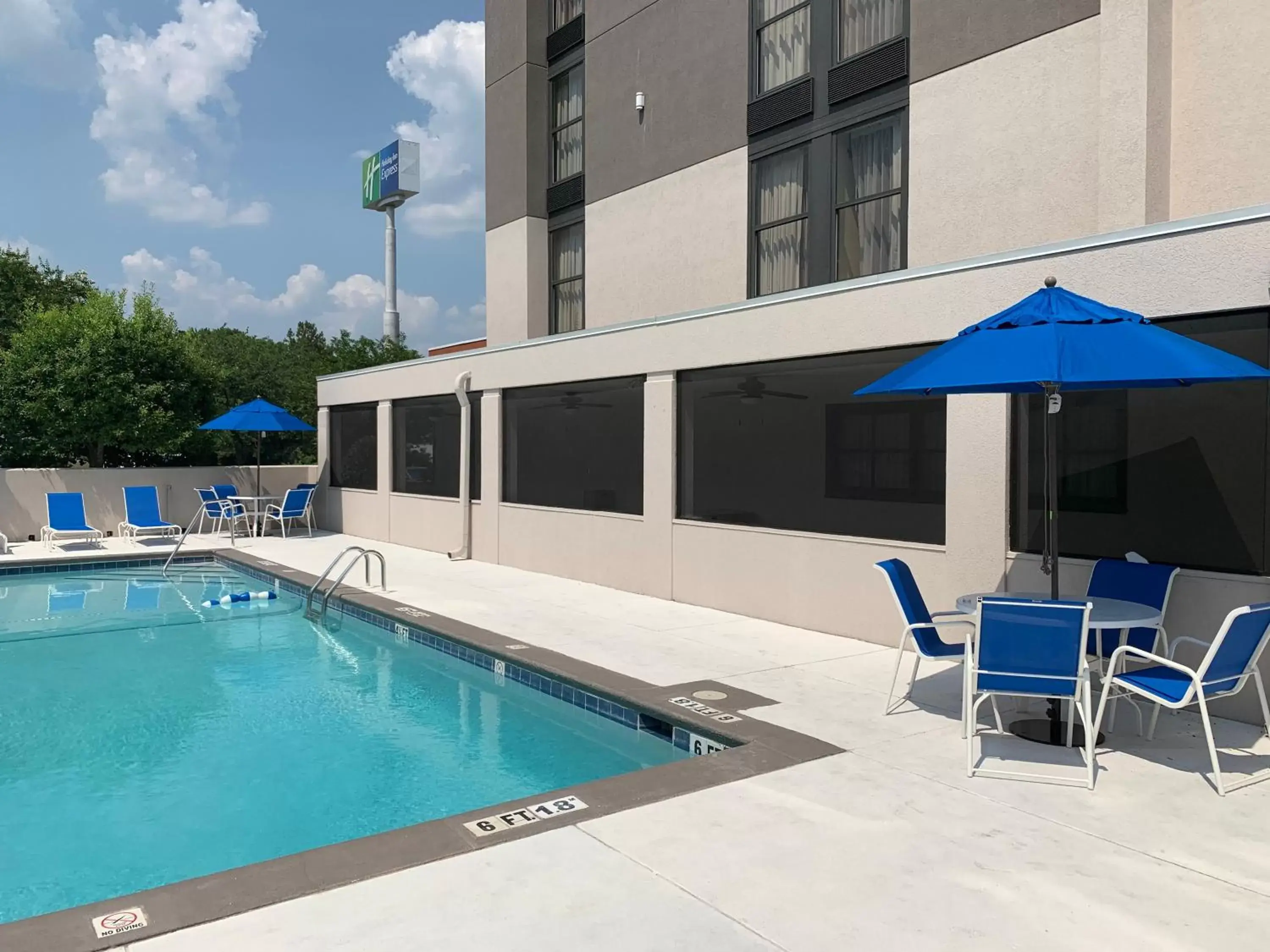 Swimming Pool in Holiday Inn Express Tallahassee, an IHG Hotel