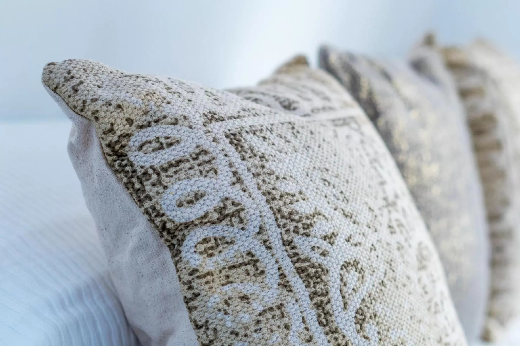 Bed in Blancos Rooms Hotel