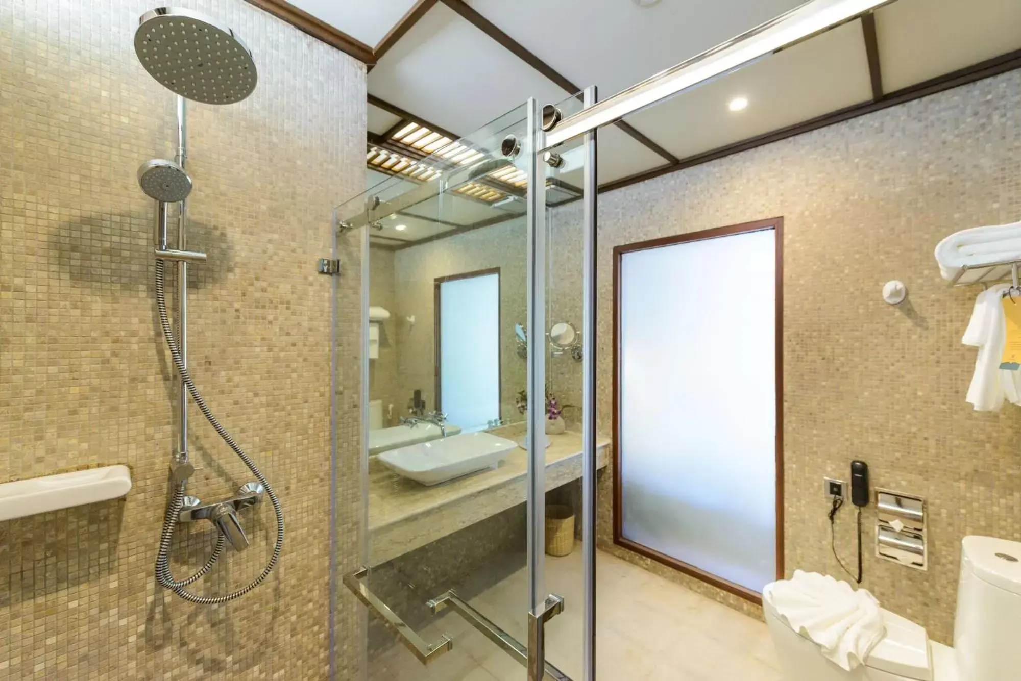 Bathroom in The Haven Khao Lak Bathroom in The Haven Khao Lak