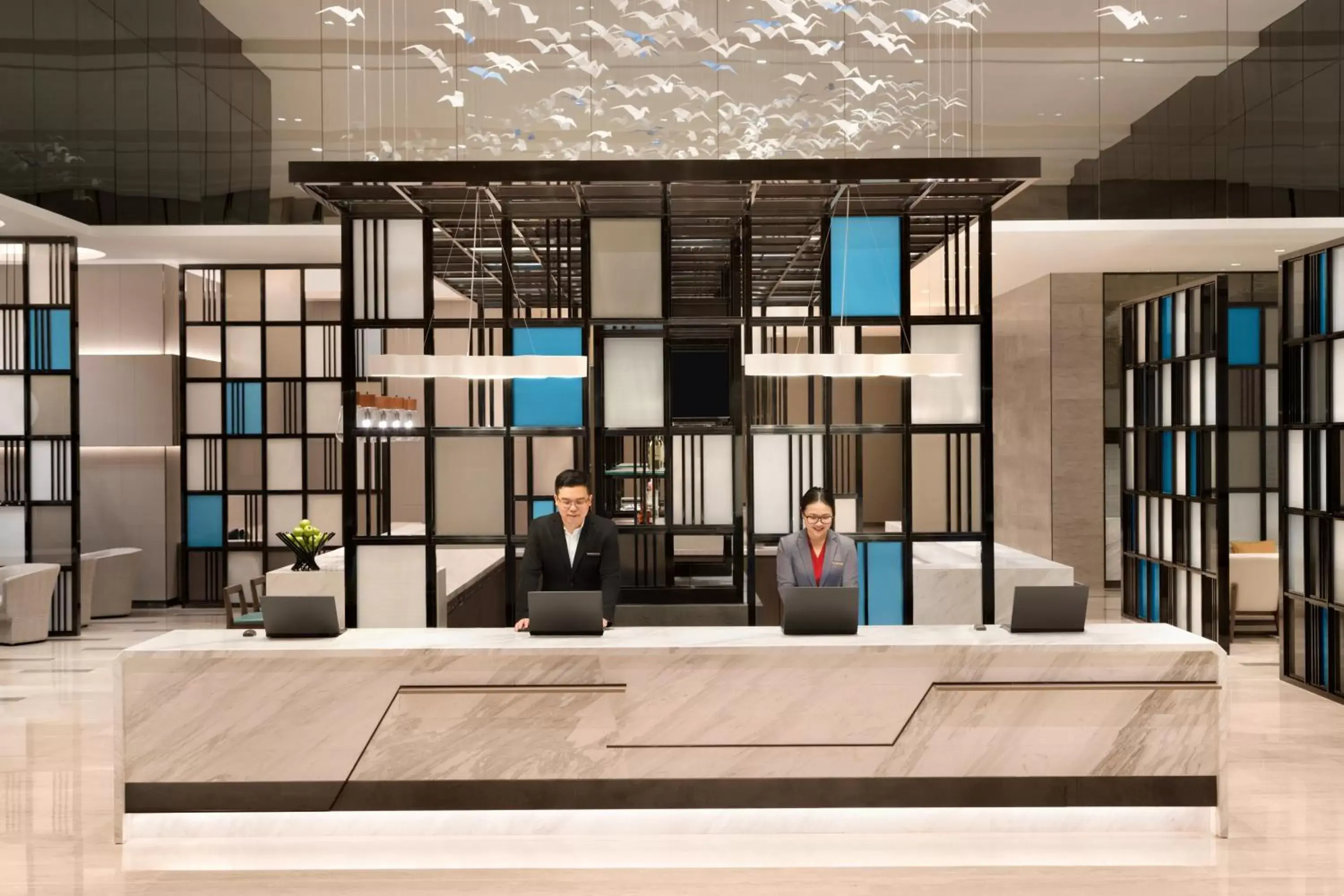 Lobby or reception in Hyatt Place Zhuhai Jinshi Lobby or reception in Hyatt Place Zhuhai Jinshi