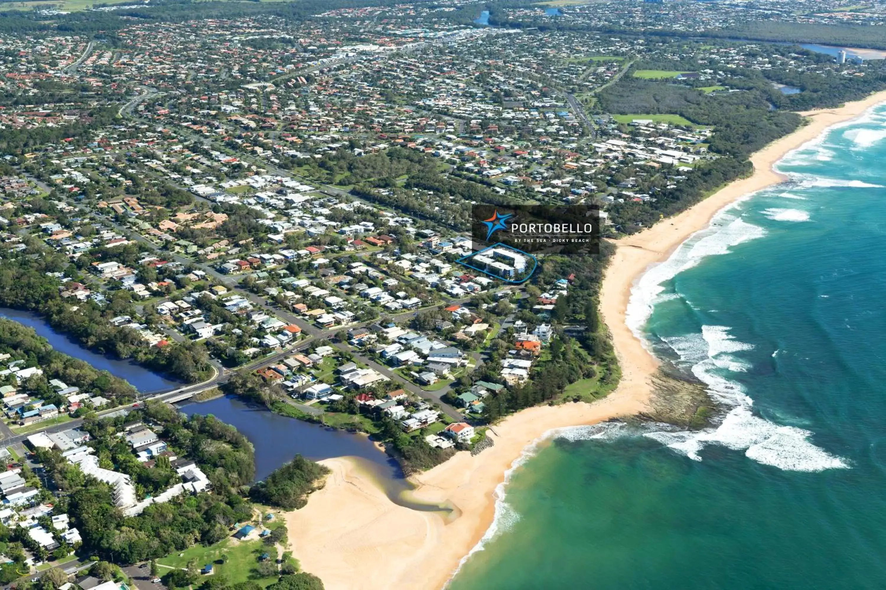 Bird's eye view, Bird's-eye View in Portobello By The Sea