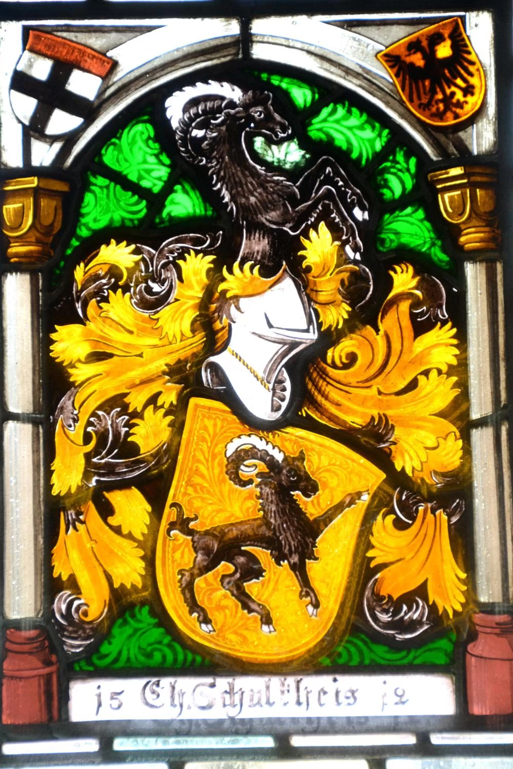 Decorative detail in Romantik Hotel Barbarossa